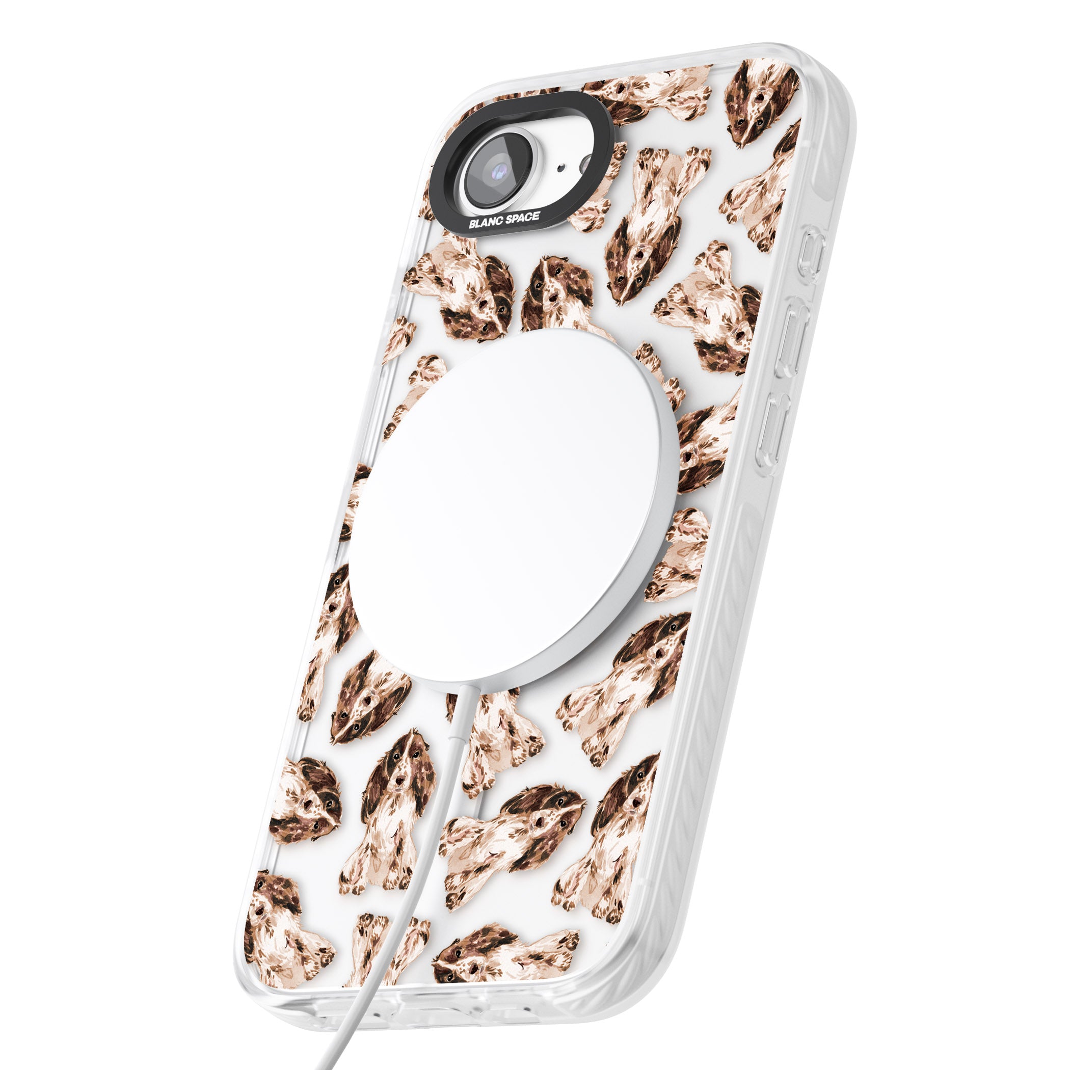 Cocker Spaniel (Brown) Watercolour Dog Pattern