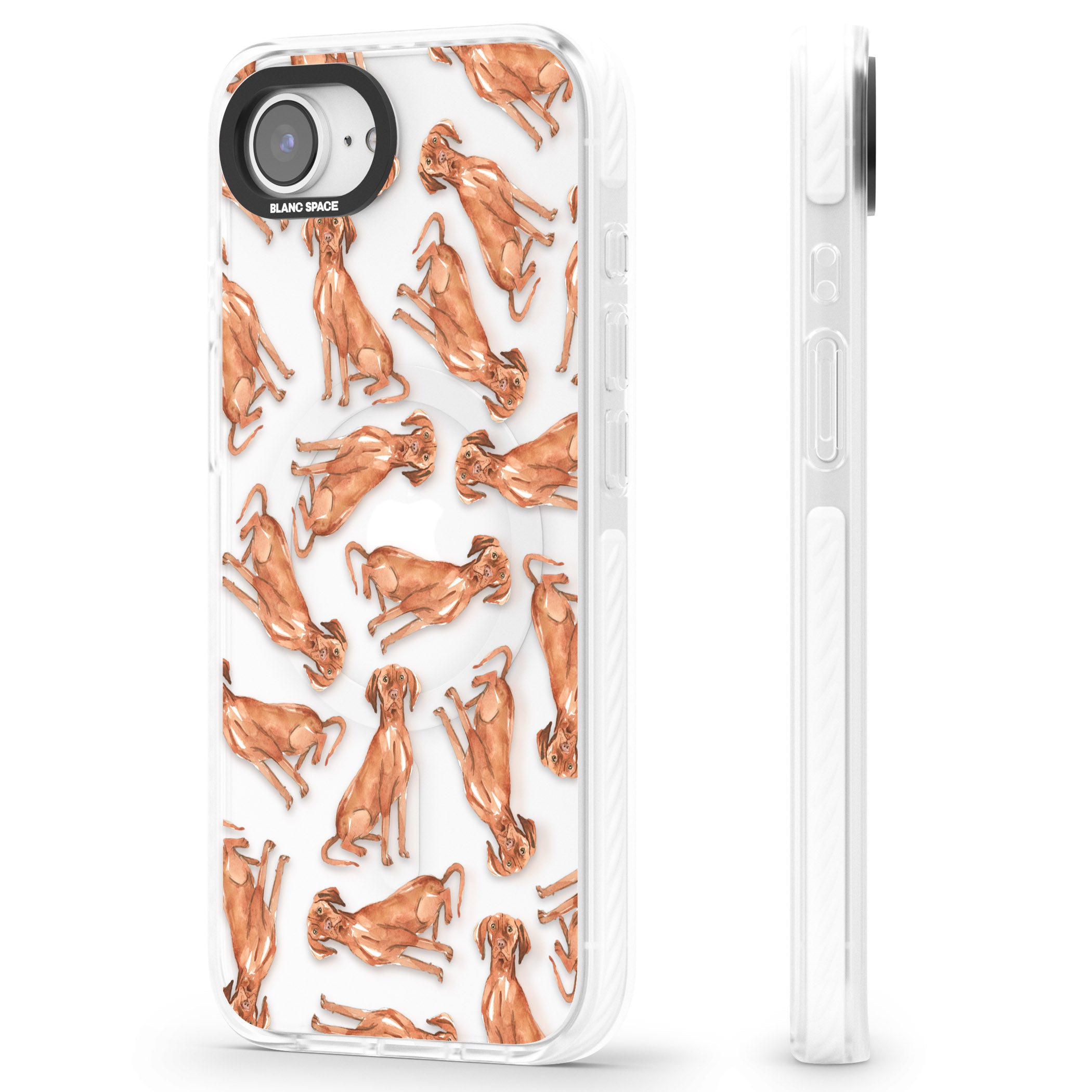 Hungarian Vizsla Watercolor Pattern