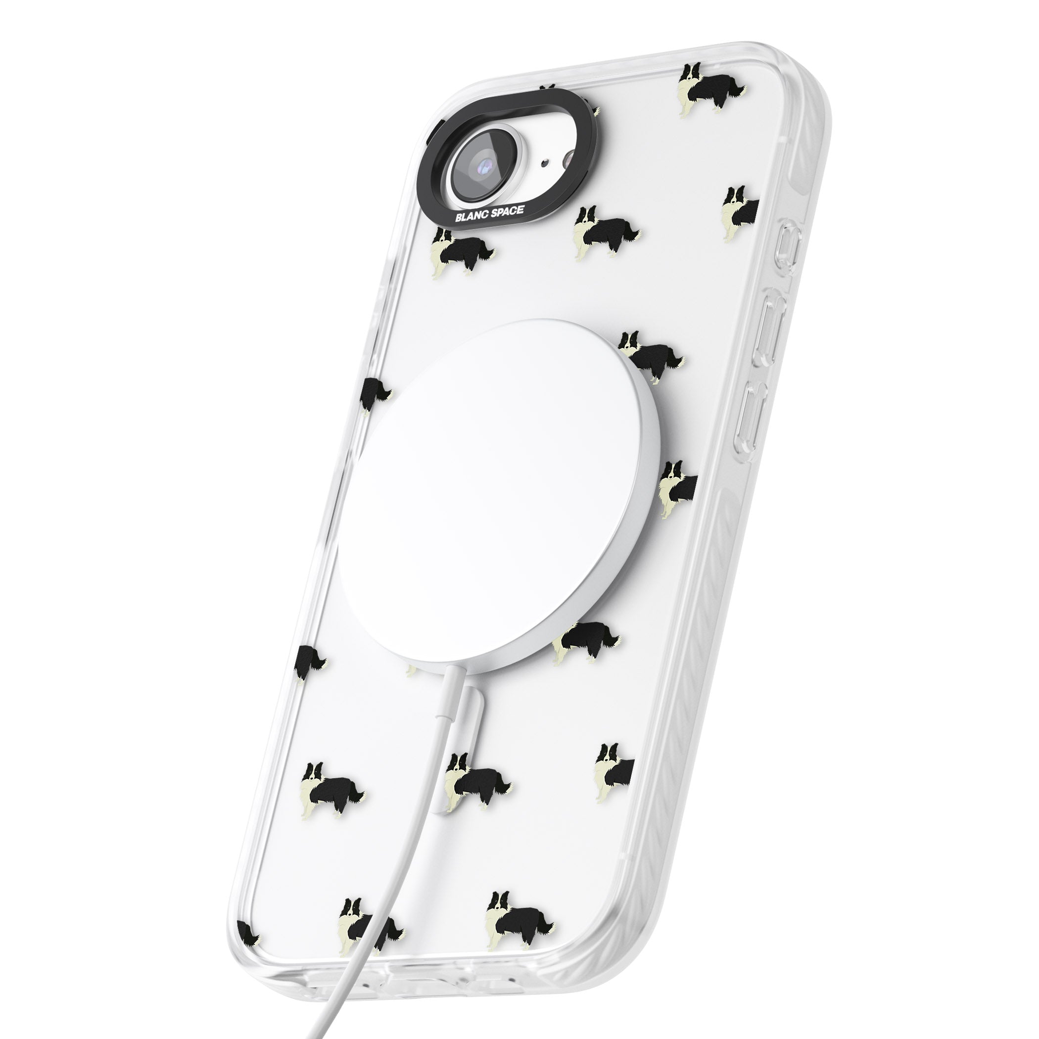 Border Collie Pattern Clear