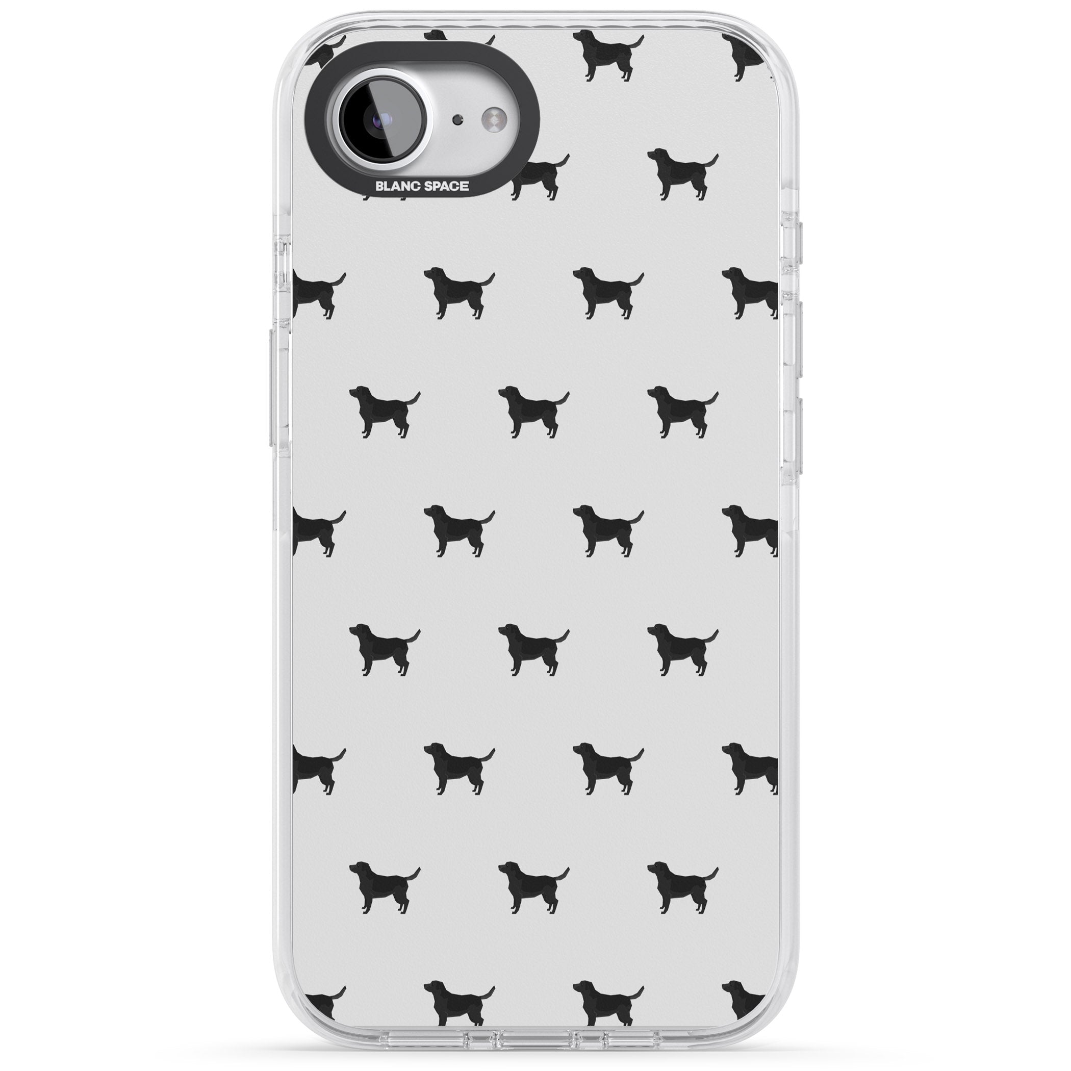 Black Labrador Spot Pattern