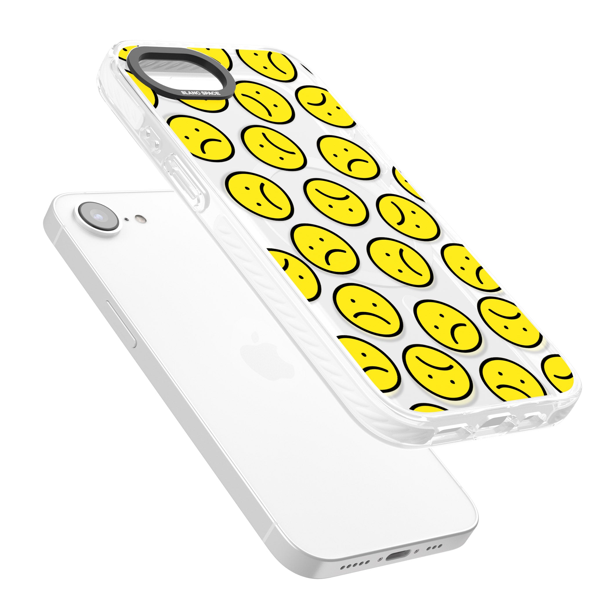 Sad Face Clear Pattern