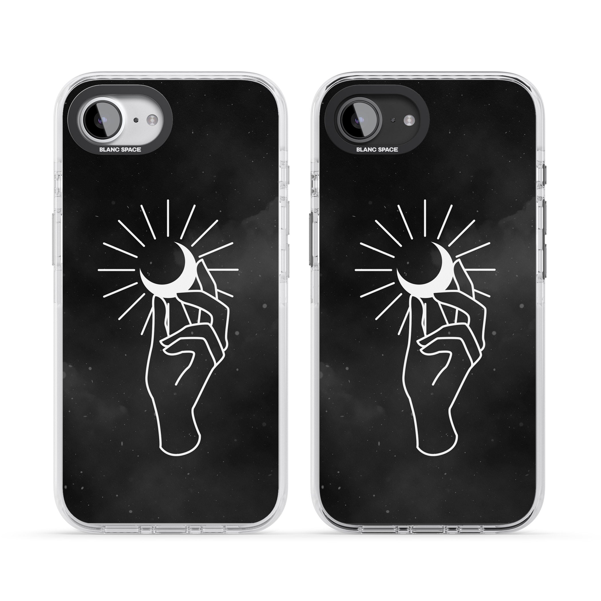 Hand Holding Celestial Moon