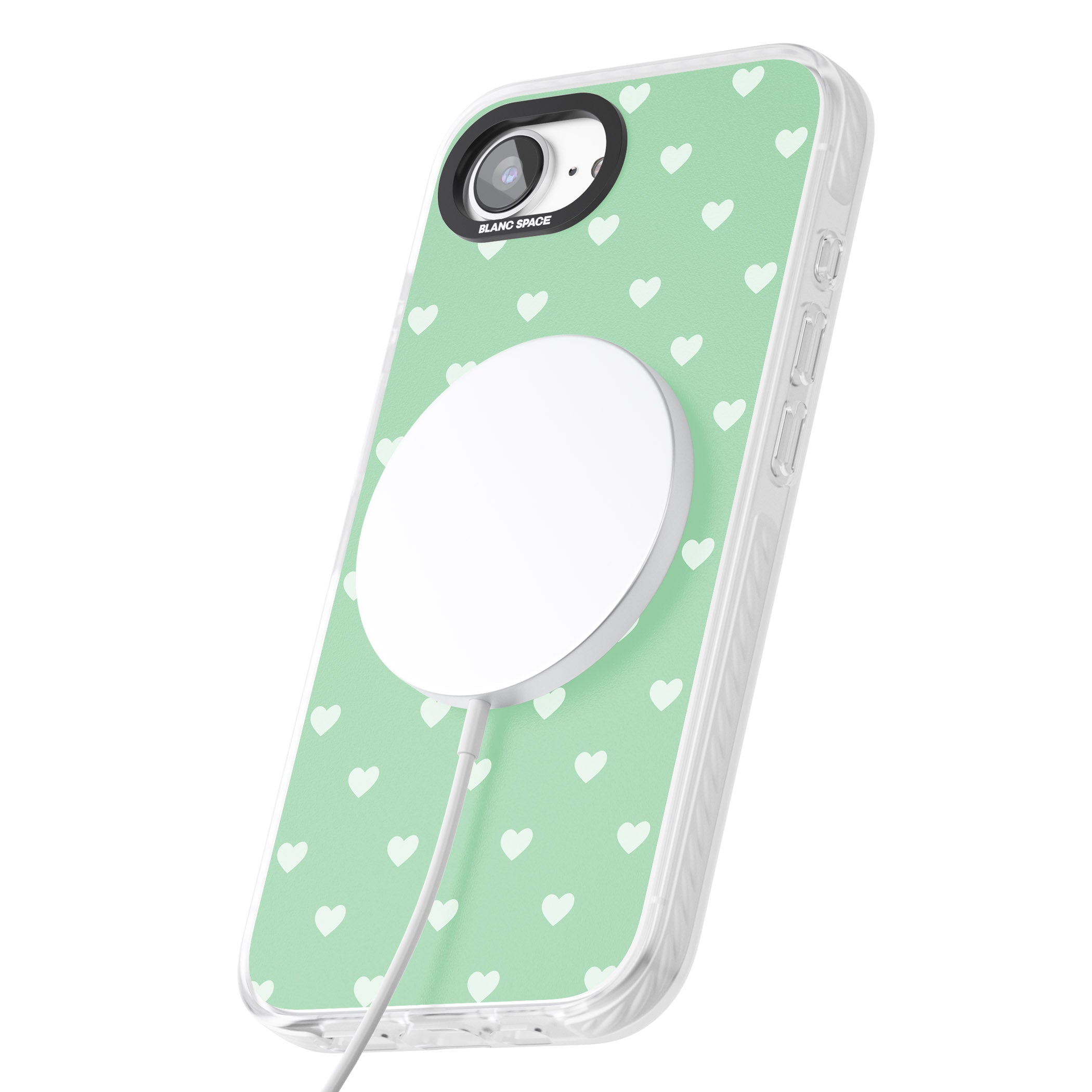 Small Heart Pattern: Green