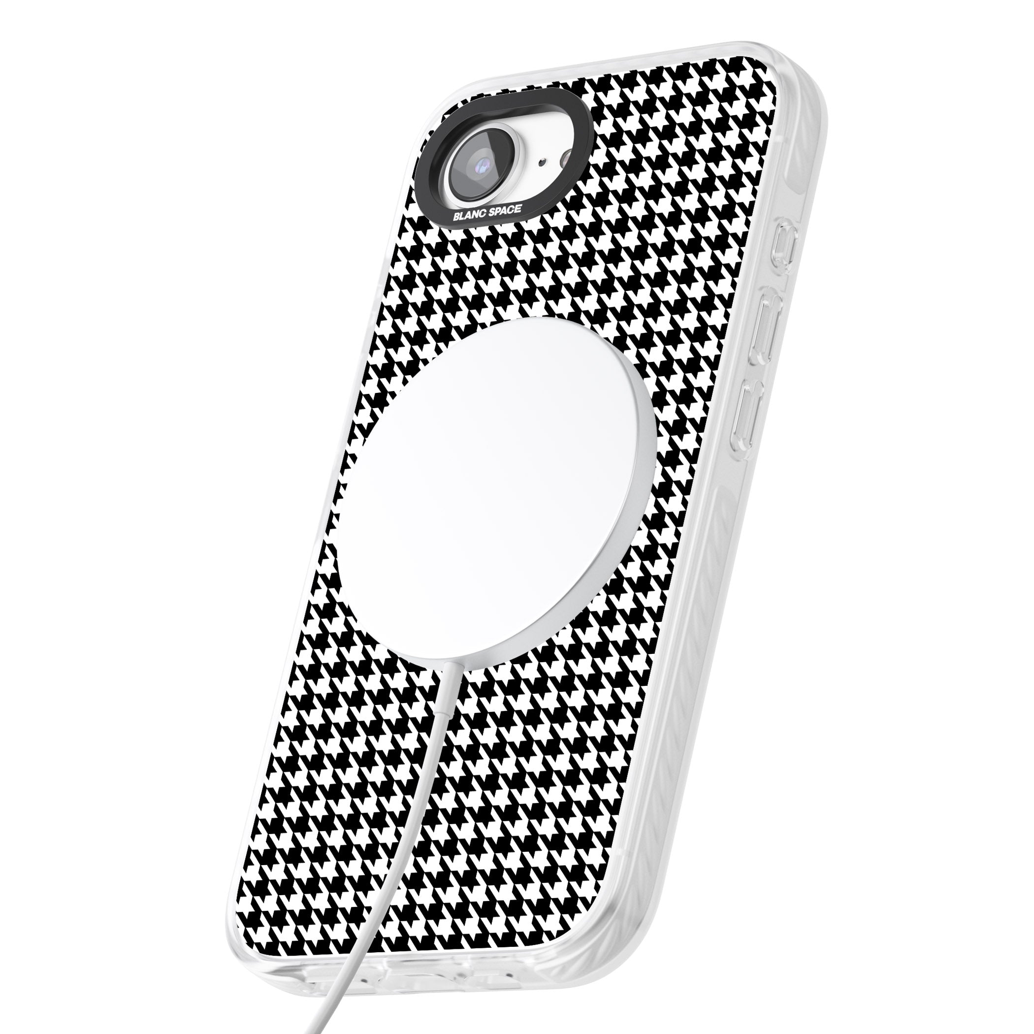 Black Houndstooth Pattern
