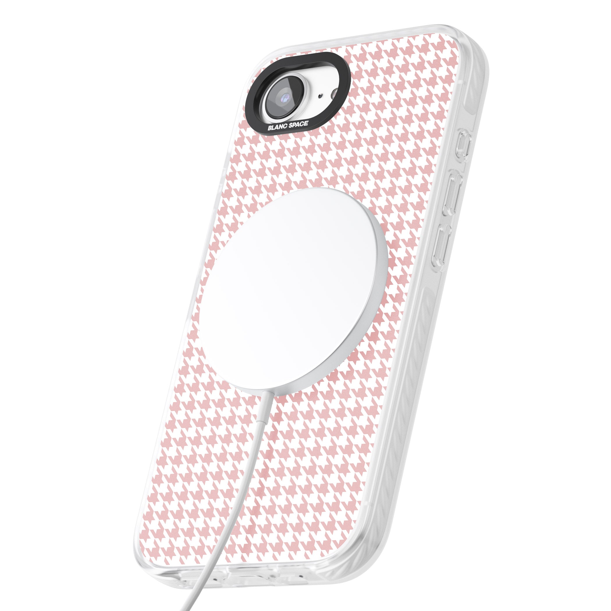 Pink Houndstooth Pattern