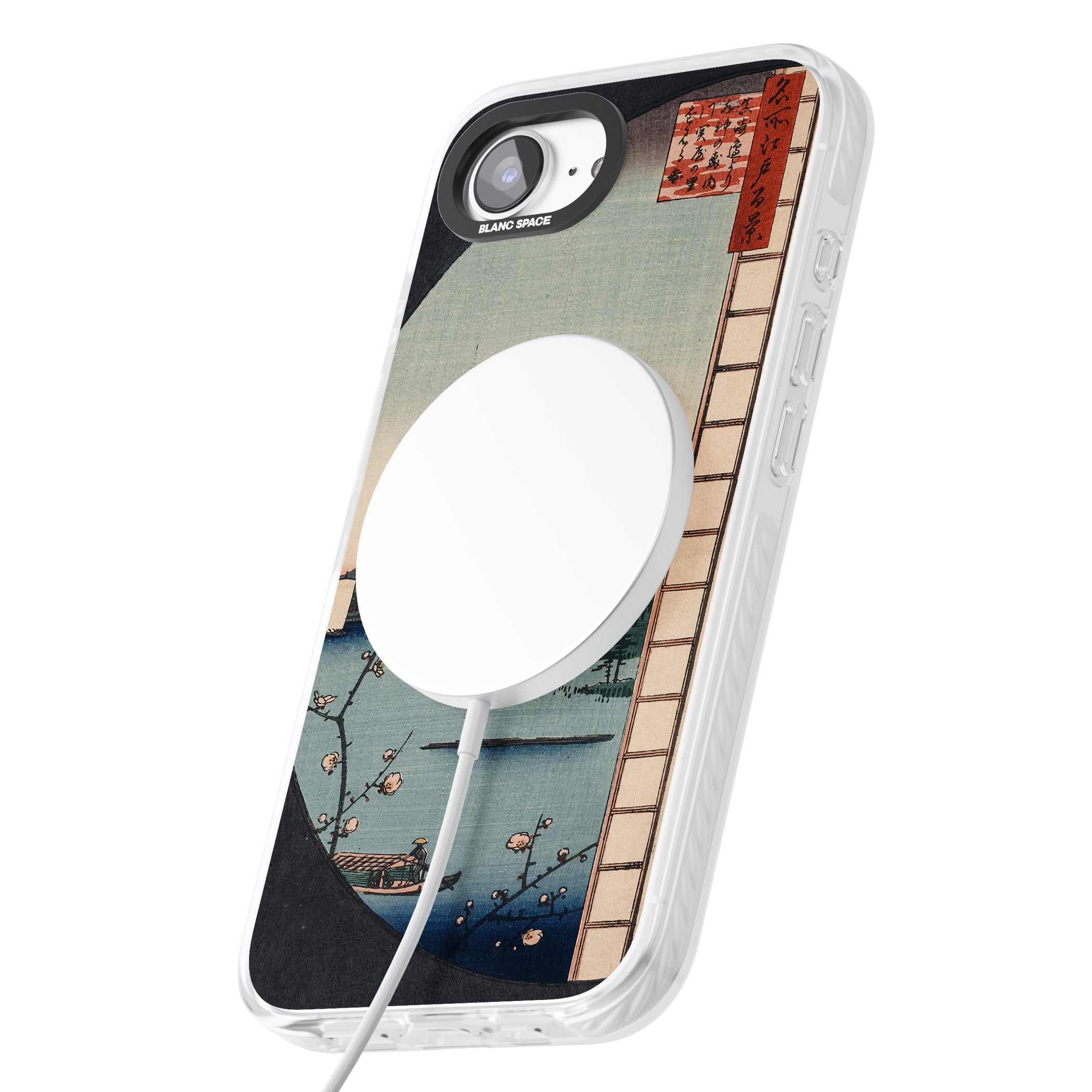 Vintage Japanese Illustrations Lake At Sunset