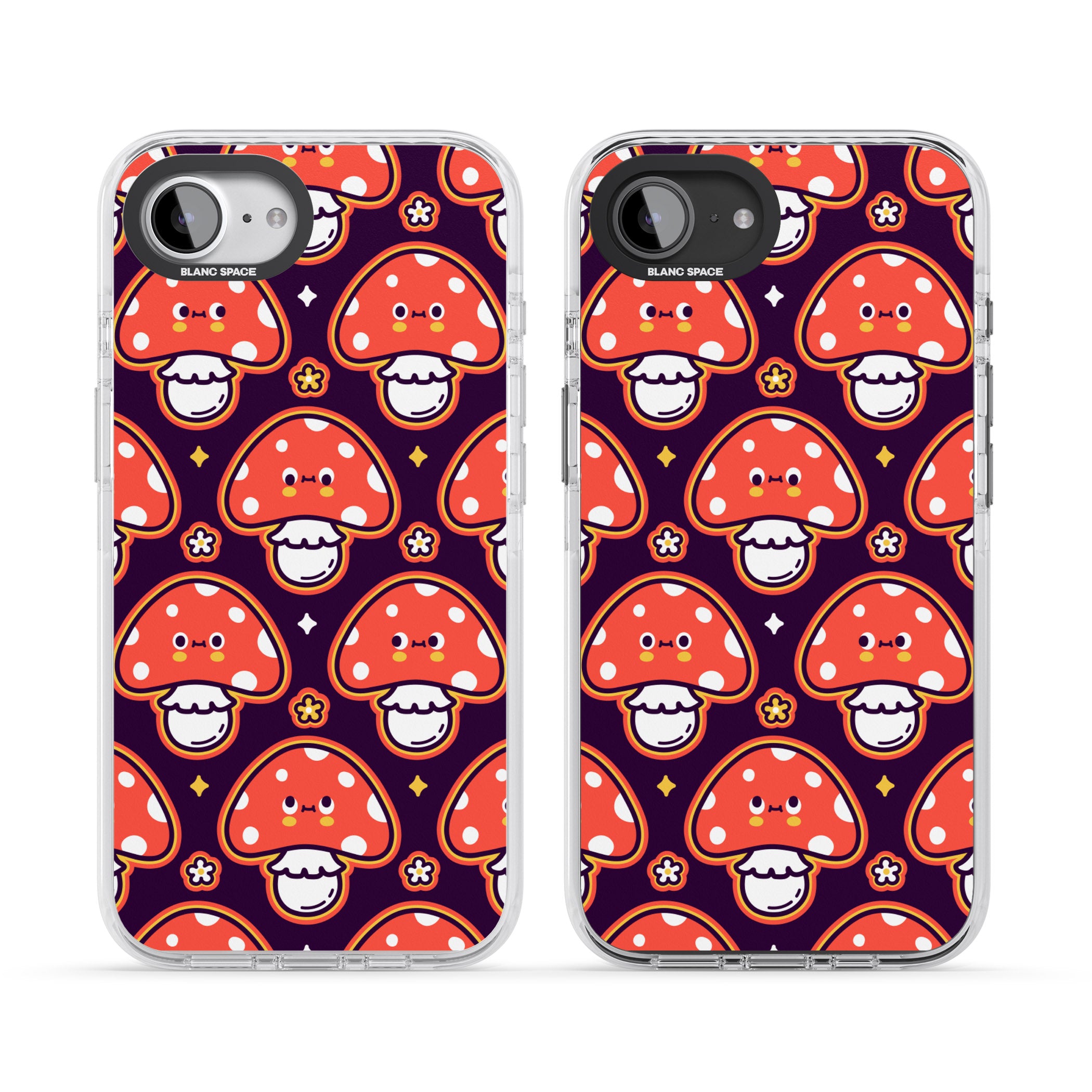 Mushroom Kawaii Pattern