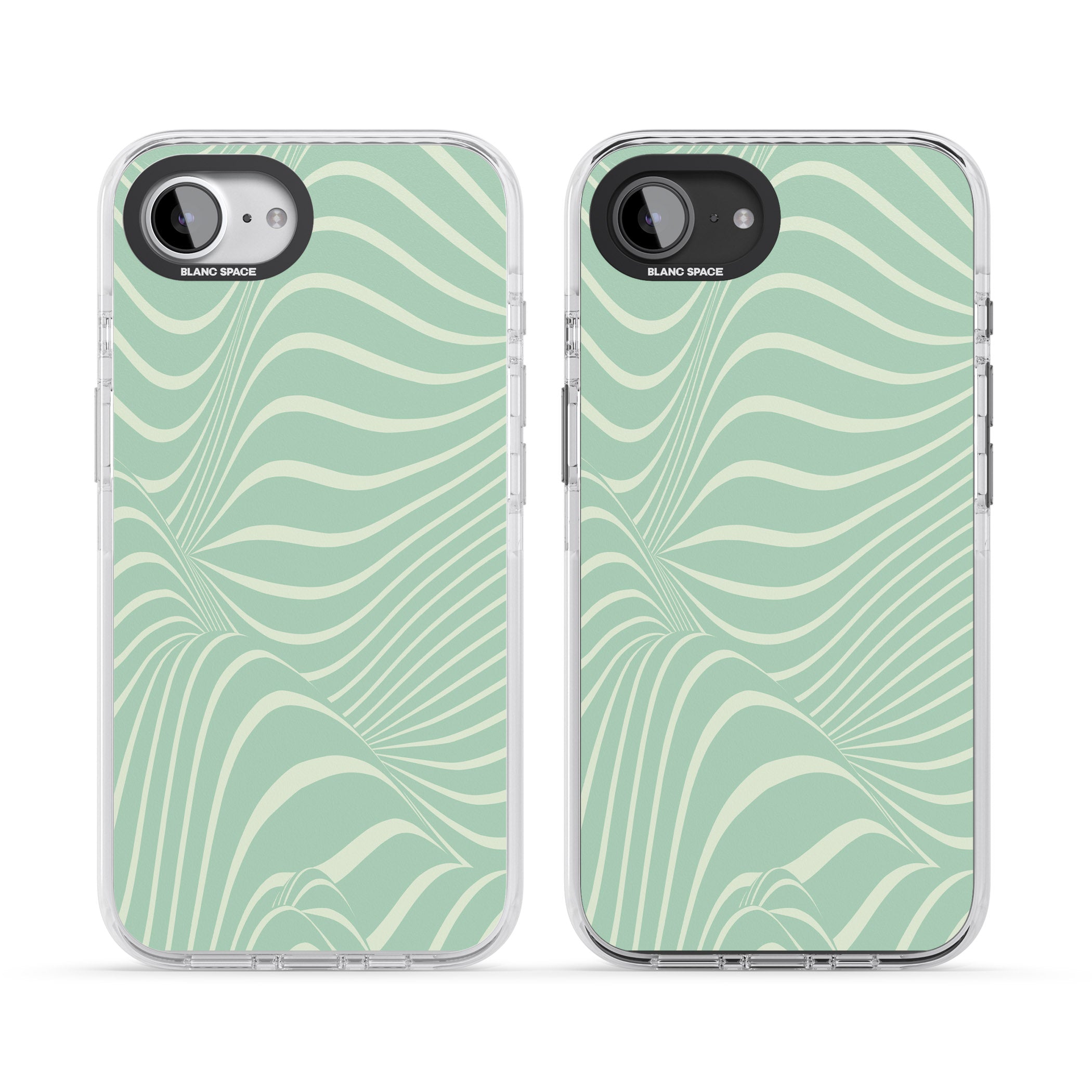Mint Green Distorted Line