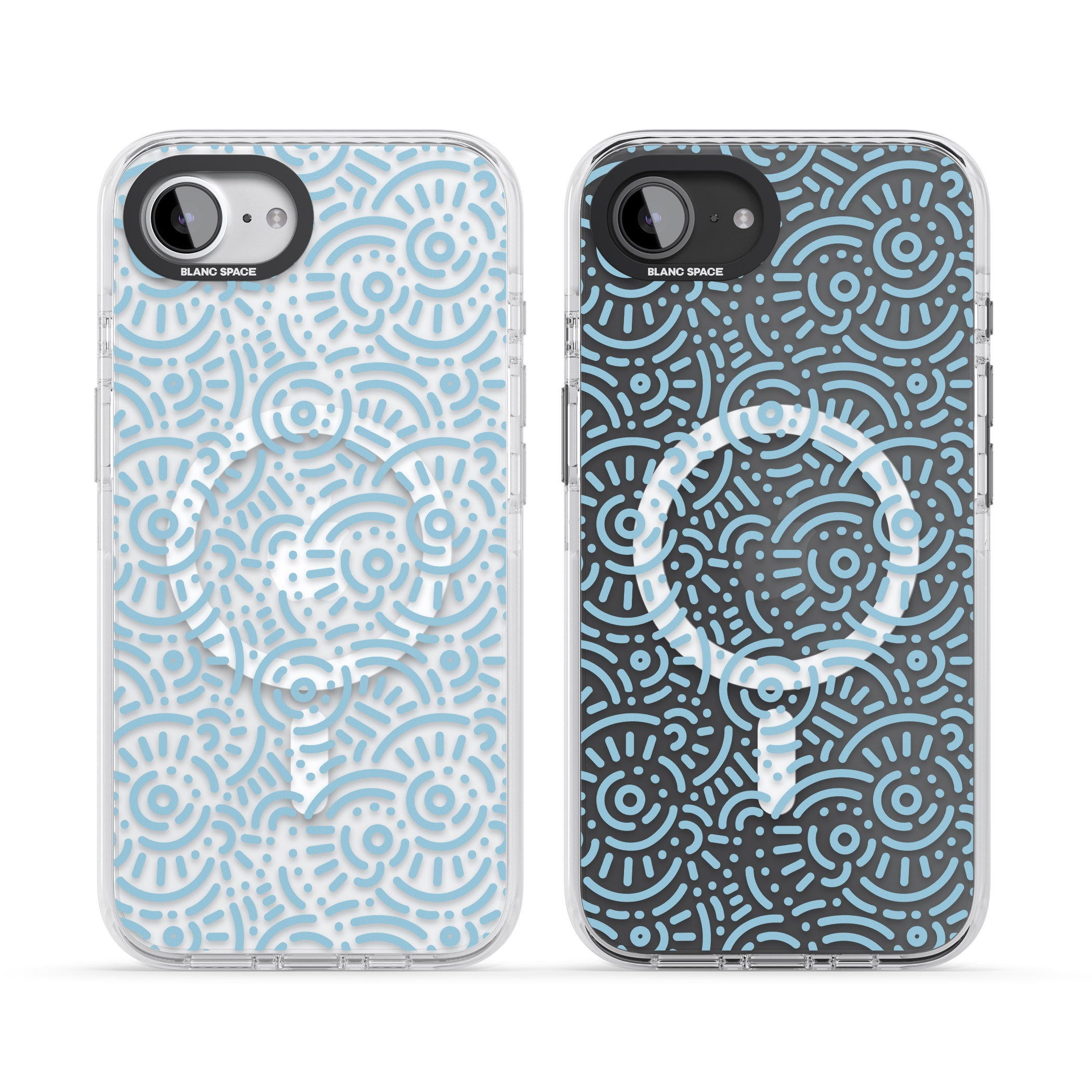 Light Blue Retro Pattern