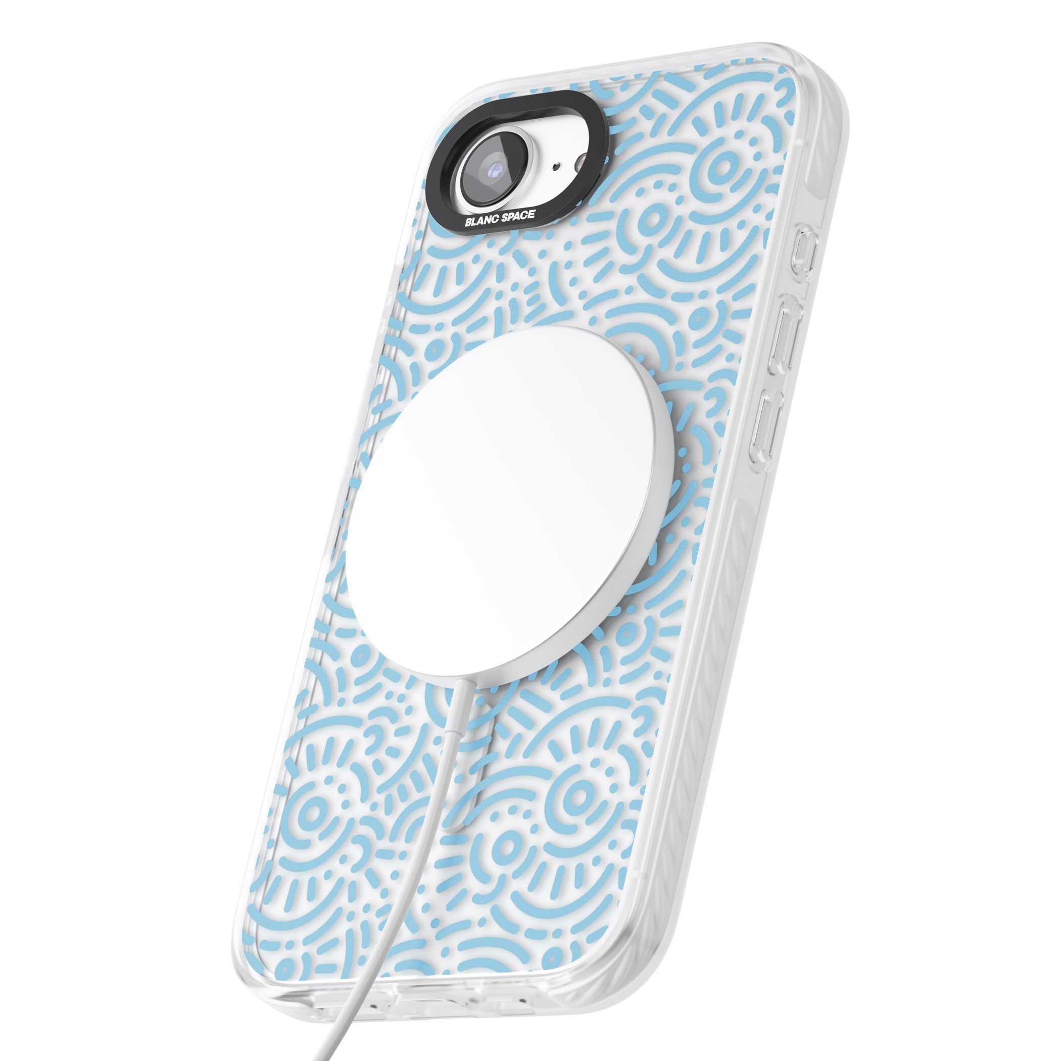 Light Blue Retro Pattern