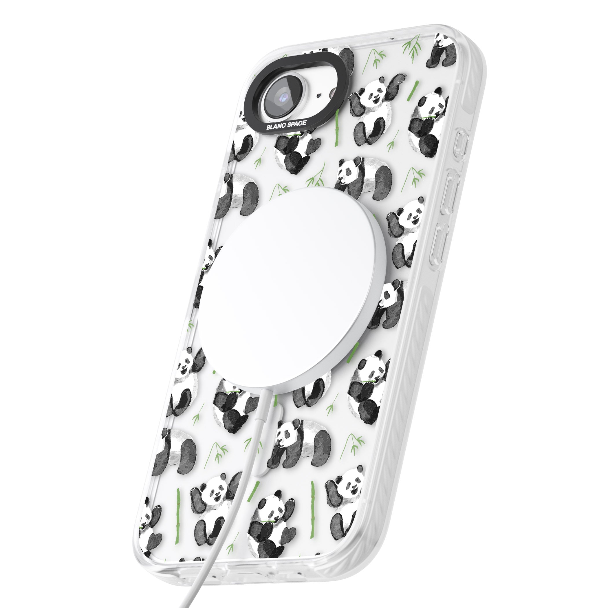 Watercolour Panda Pattern
