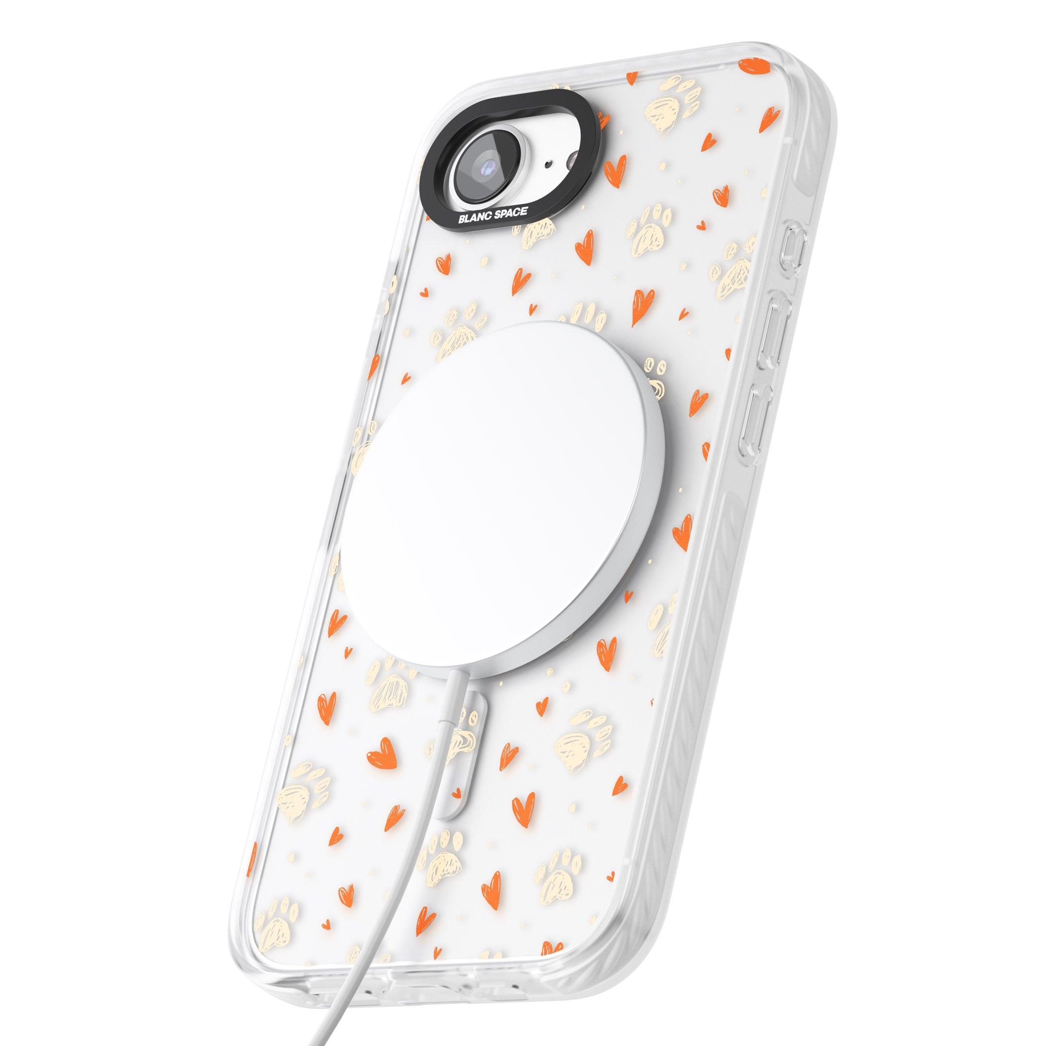 Paws And Hearts Pattern