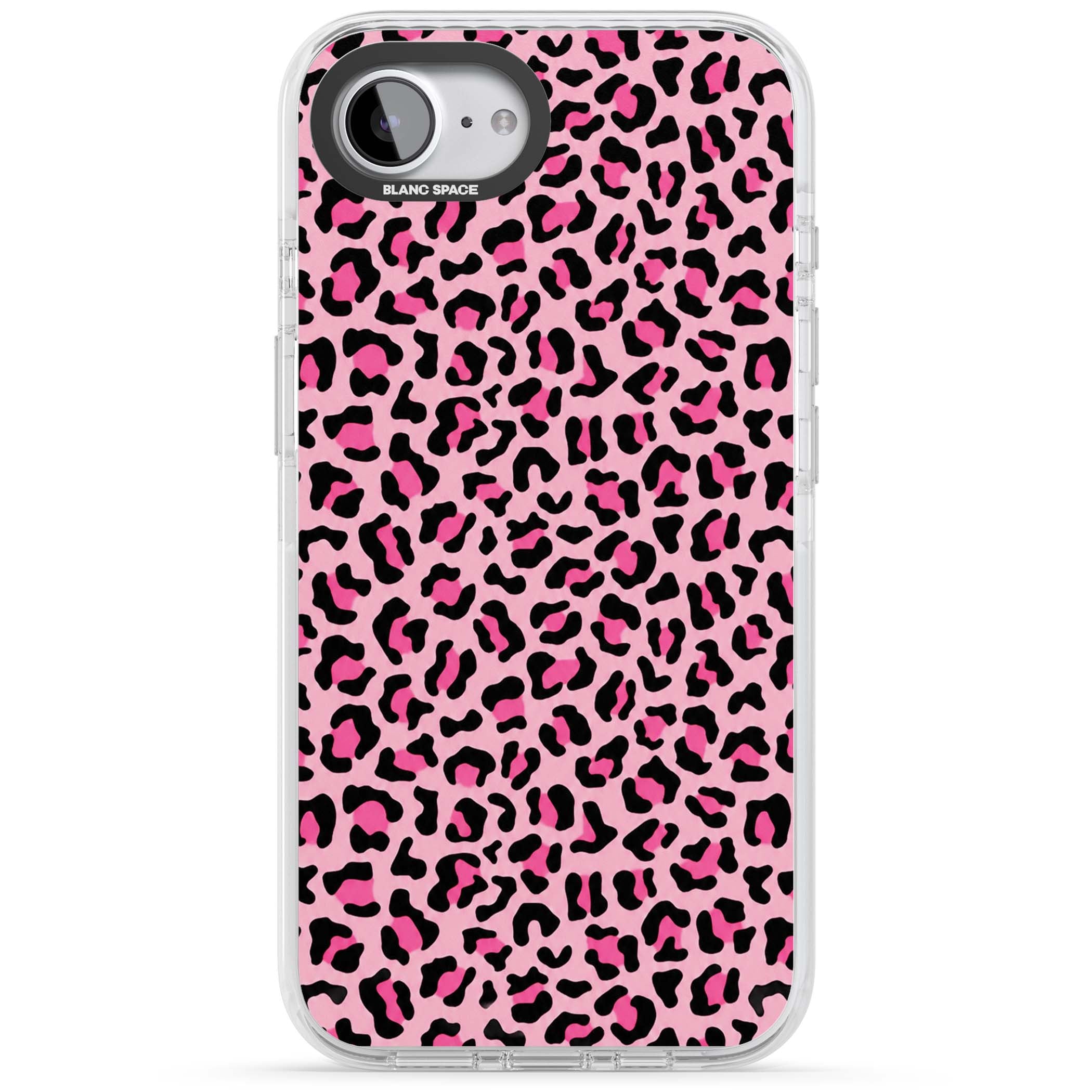 Pink Leopard baddie iPhone case | Impact Magsafe case for iPhone 16e, iPhone 17e