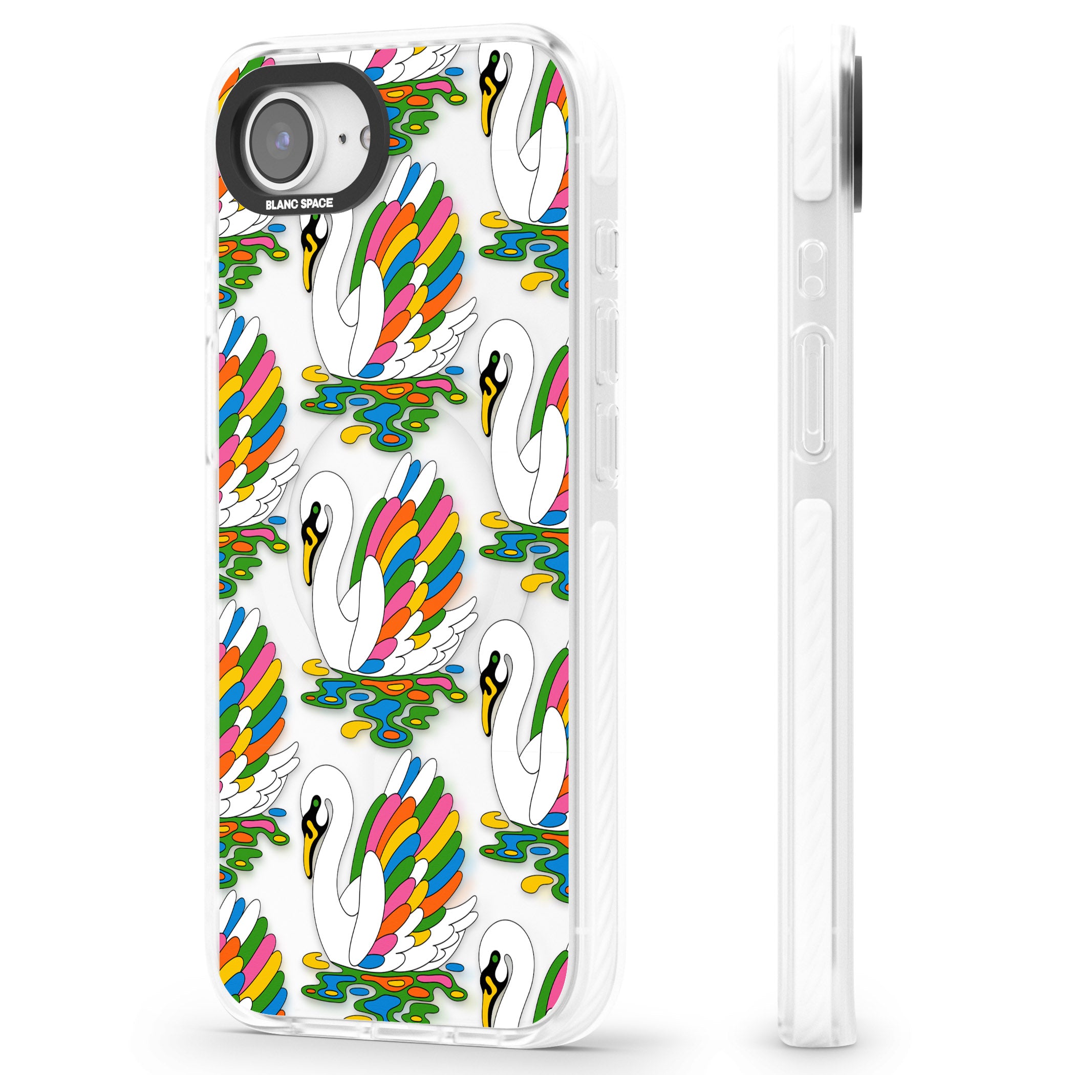 Colourful Swan Pattern