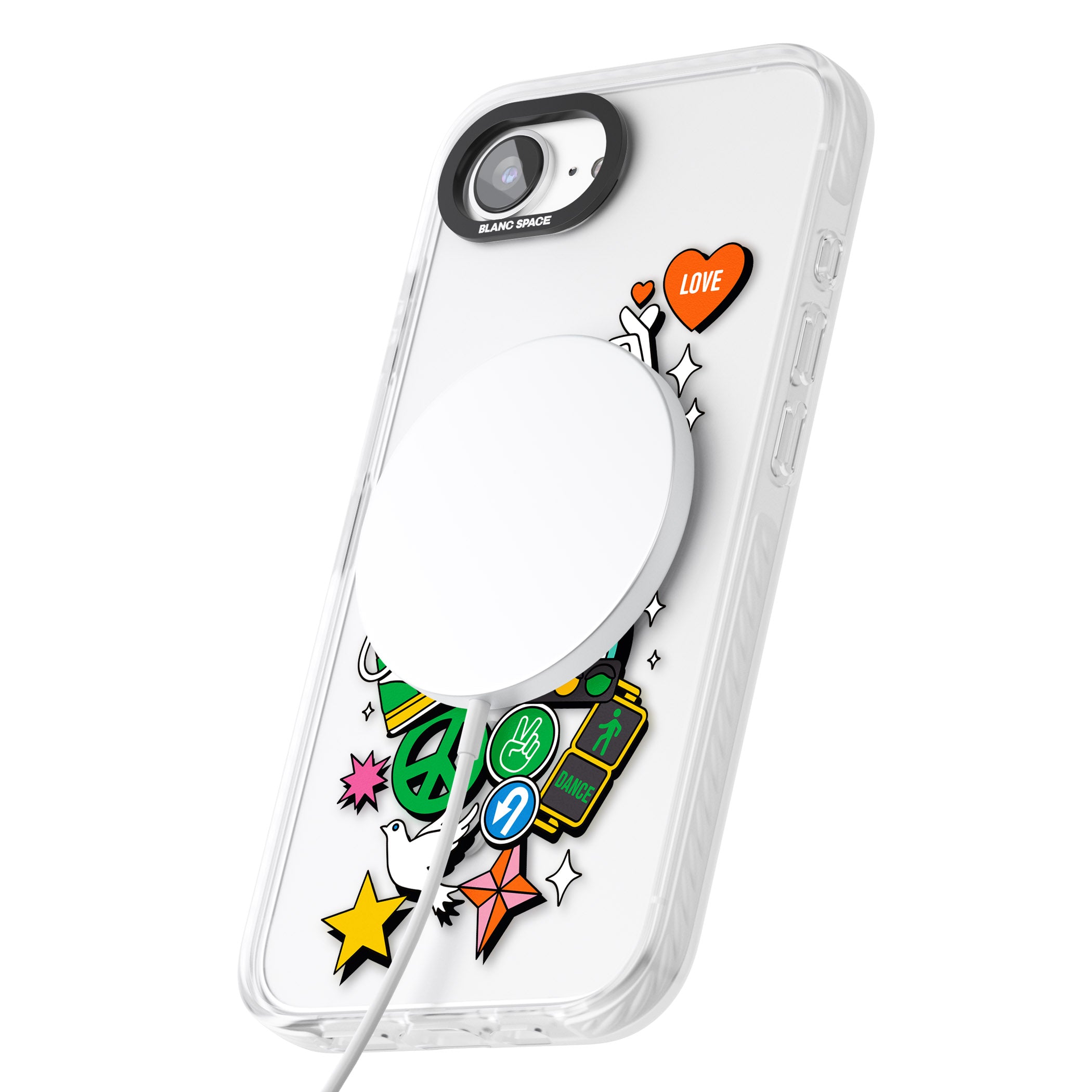 Nostalgic Sticker Collage