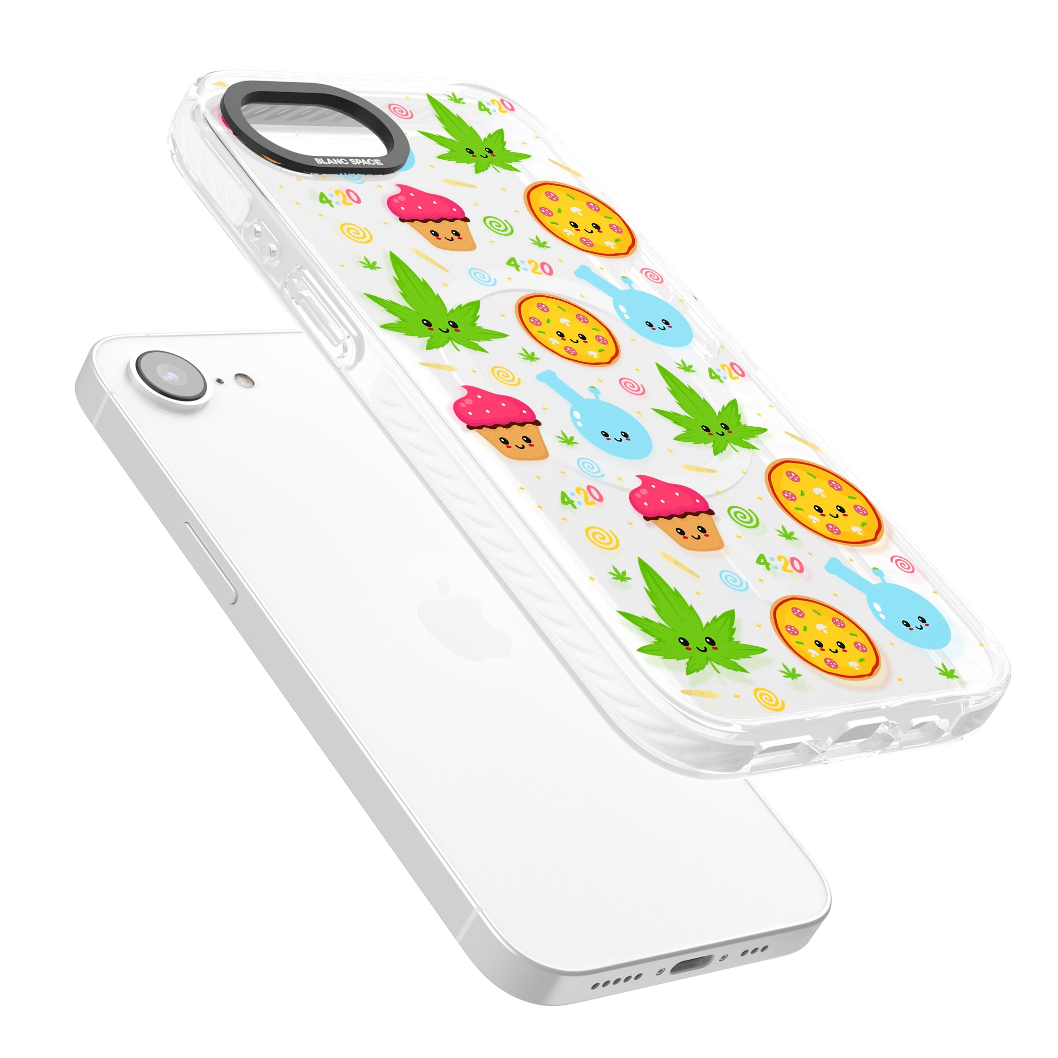 Kawaii Weed Pattern