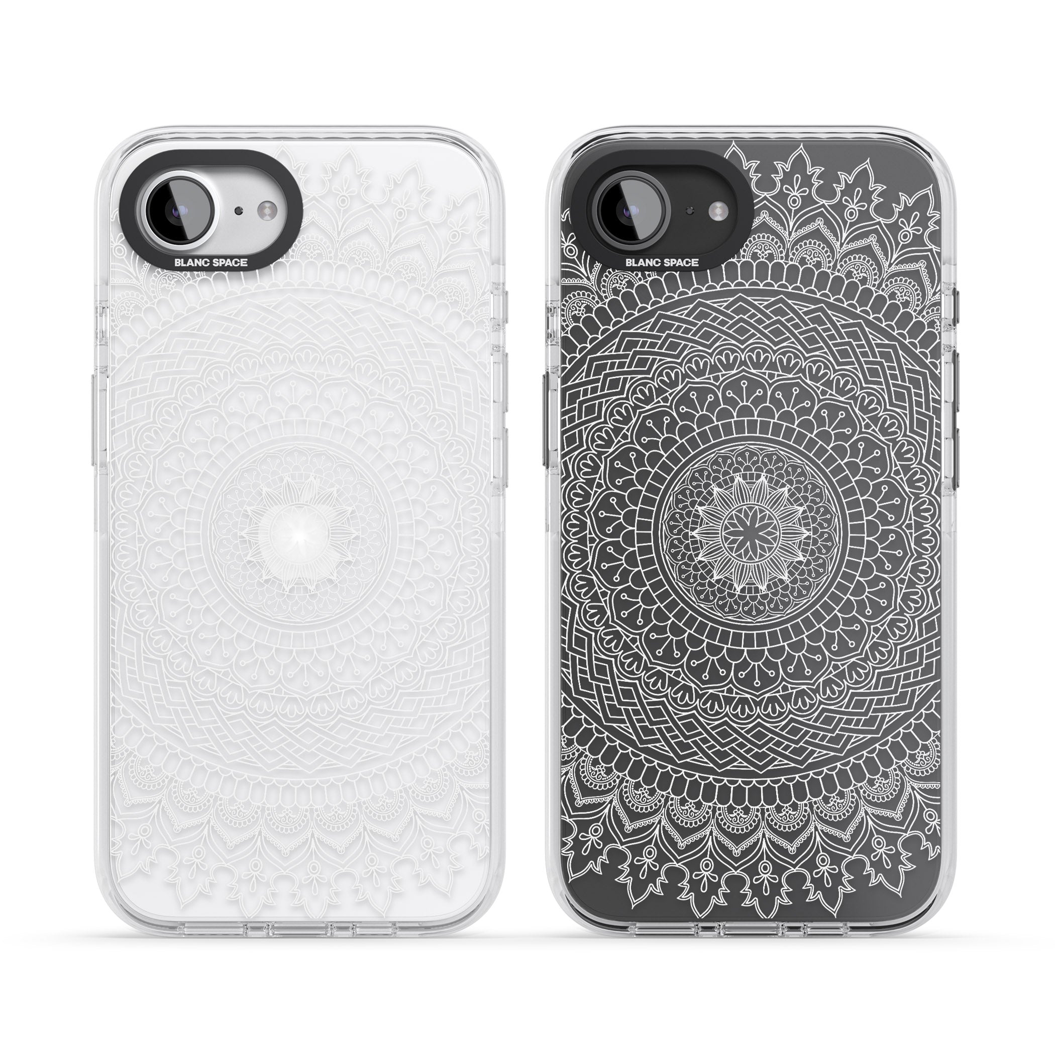 Intricate White Mandala