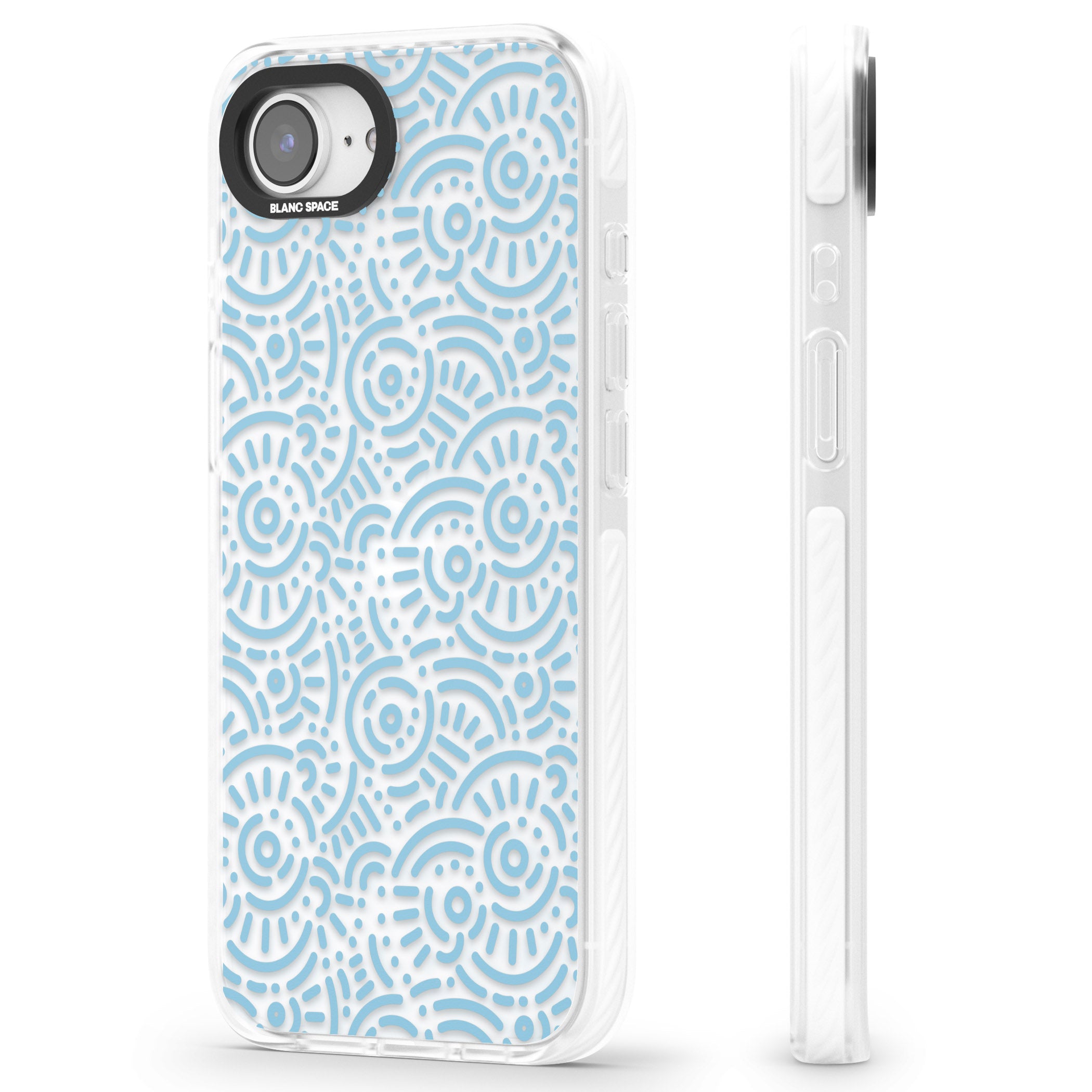 Light Blue Retro Pattern