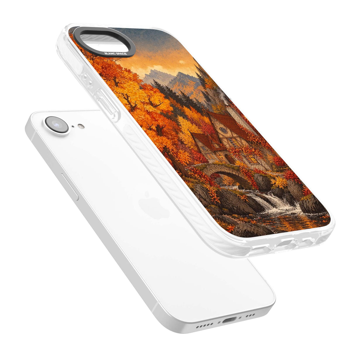 Auburn Cottage iPhone case | Clear Impact case for iPhone 16e, iPhone 17e