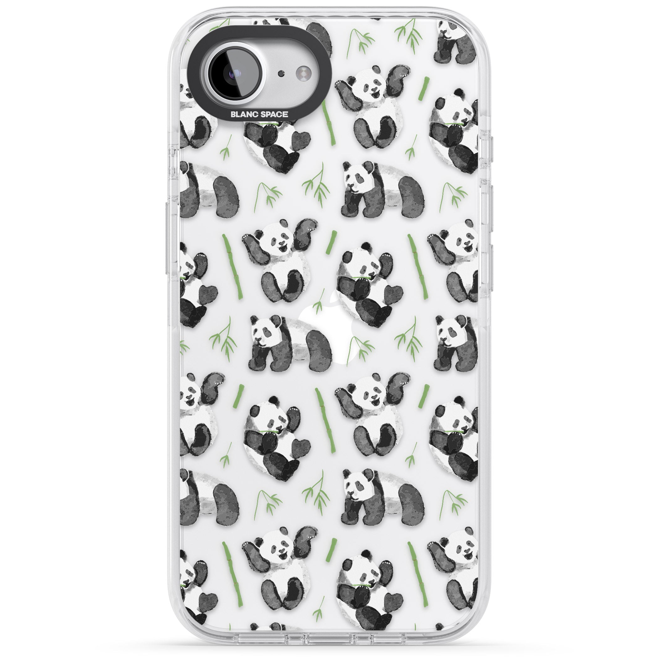 Watercolour Panda Pattern