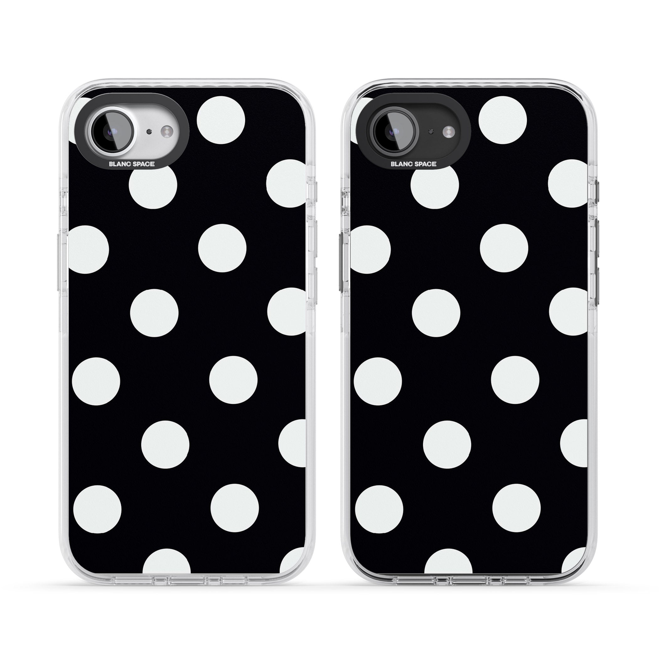 Chic Black Polka Dot