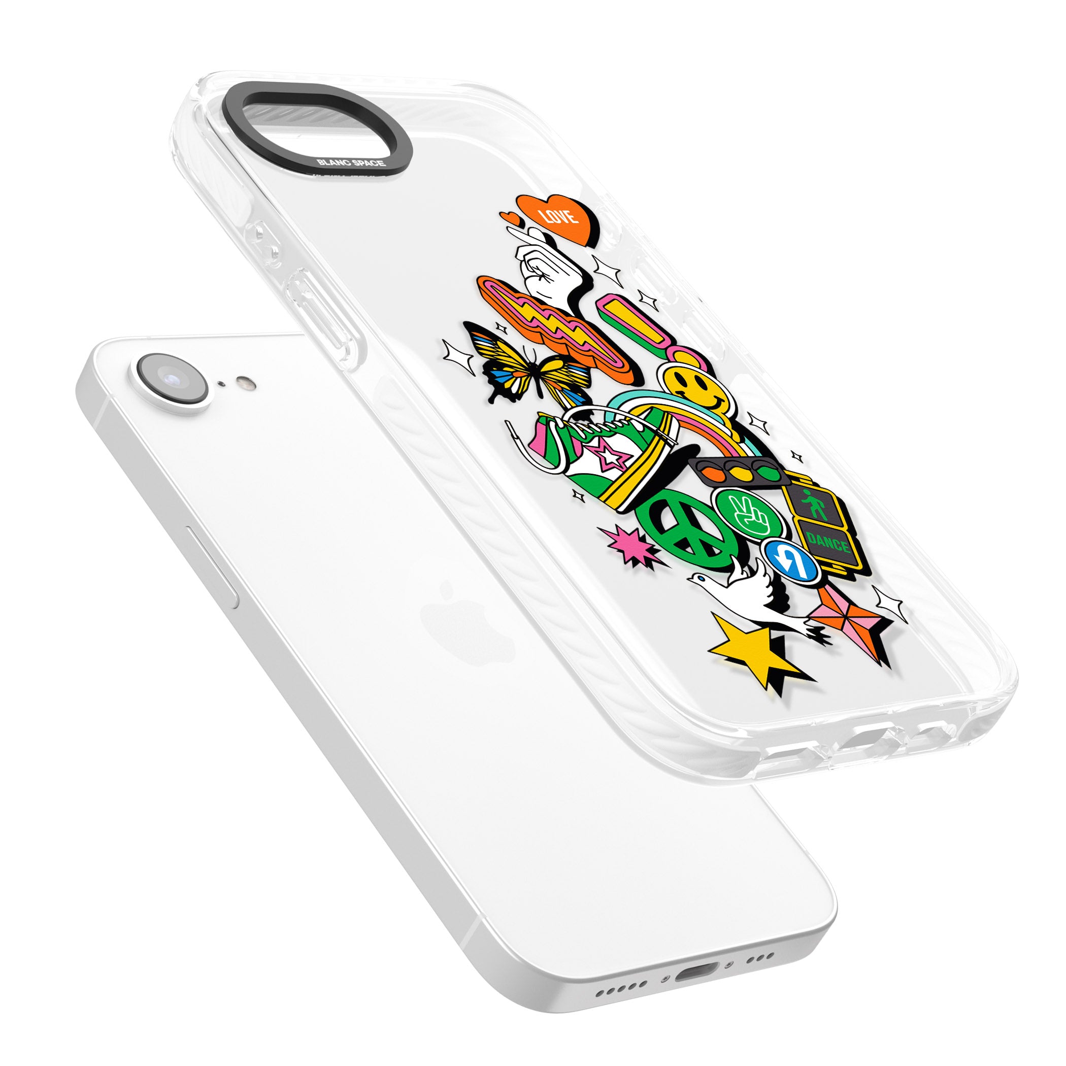 Nostalgic Sticker Collage