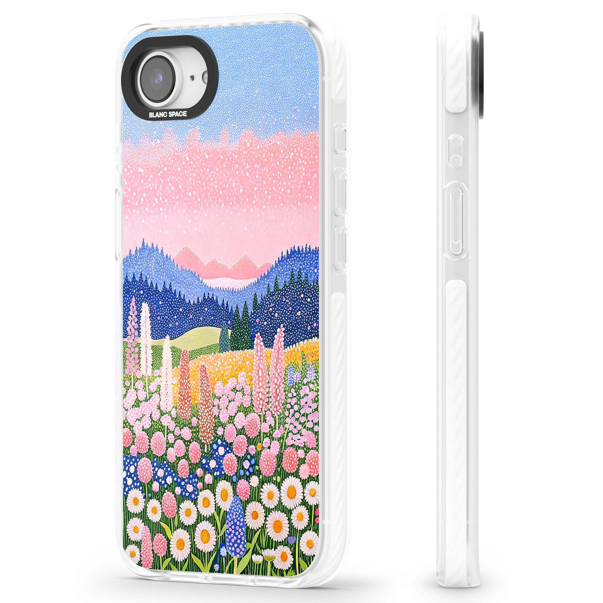 Valley Horizon cottagecore iPhone case | Clear Impact case for iPhone 16e, iPhone 17e