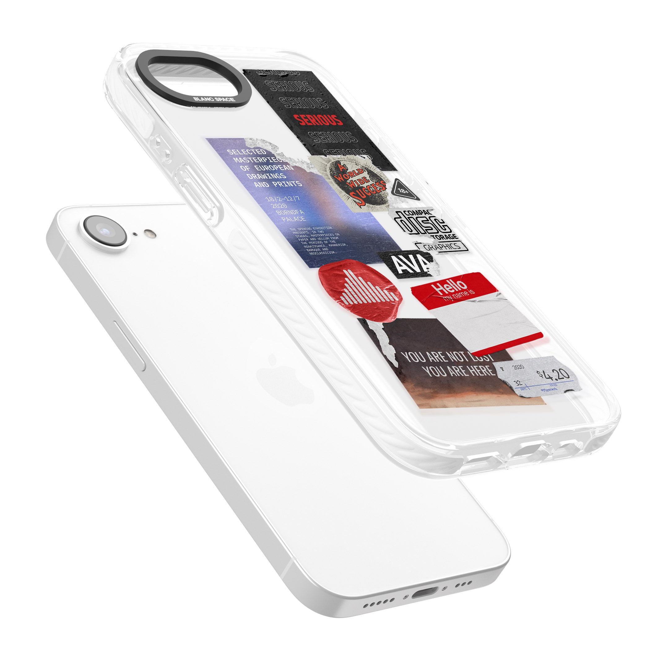 Red & Black Sticker Mix