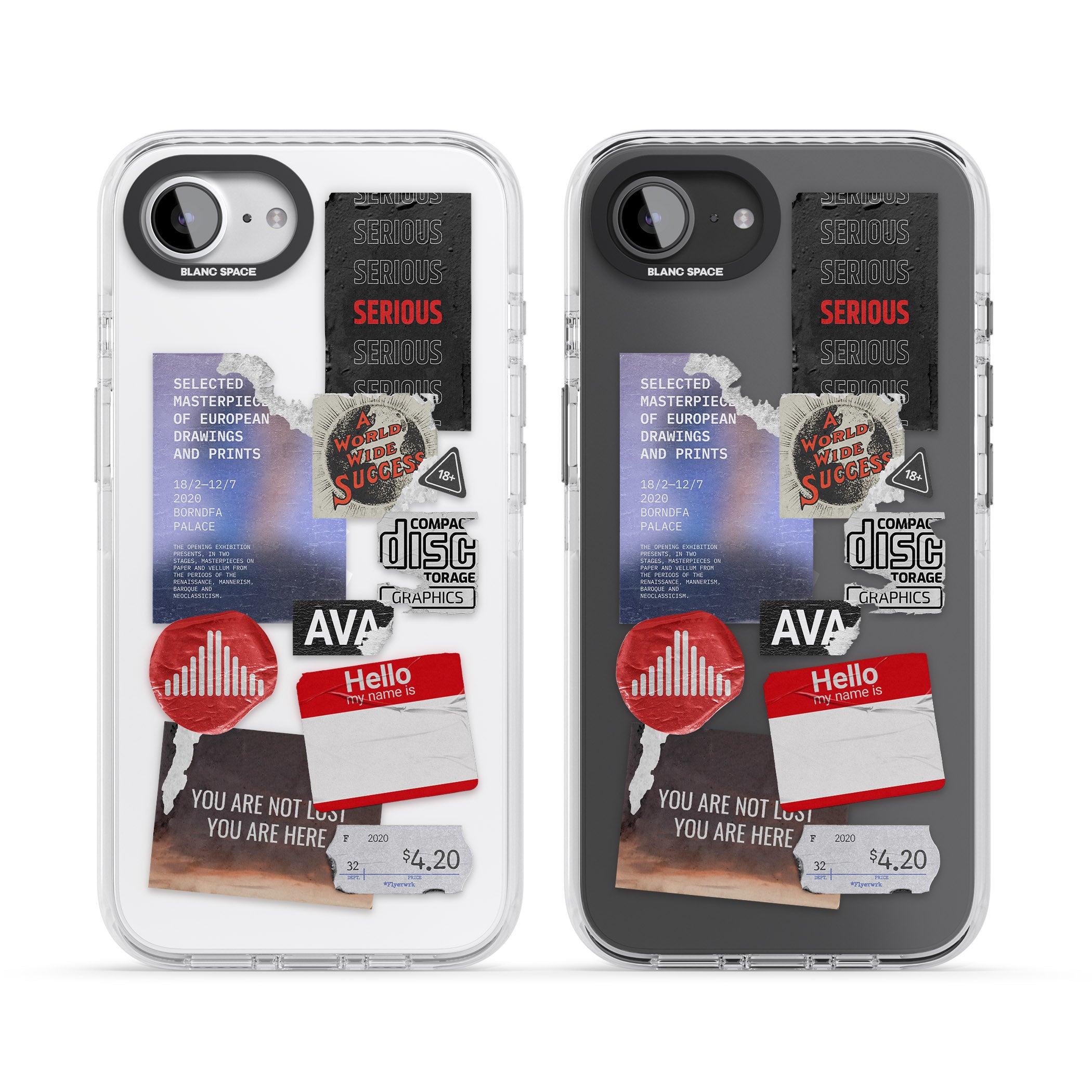 Red & Black Sticker Mix