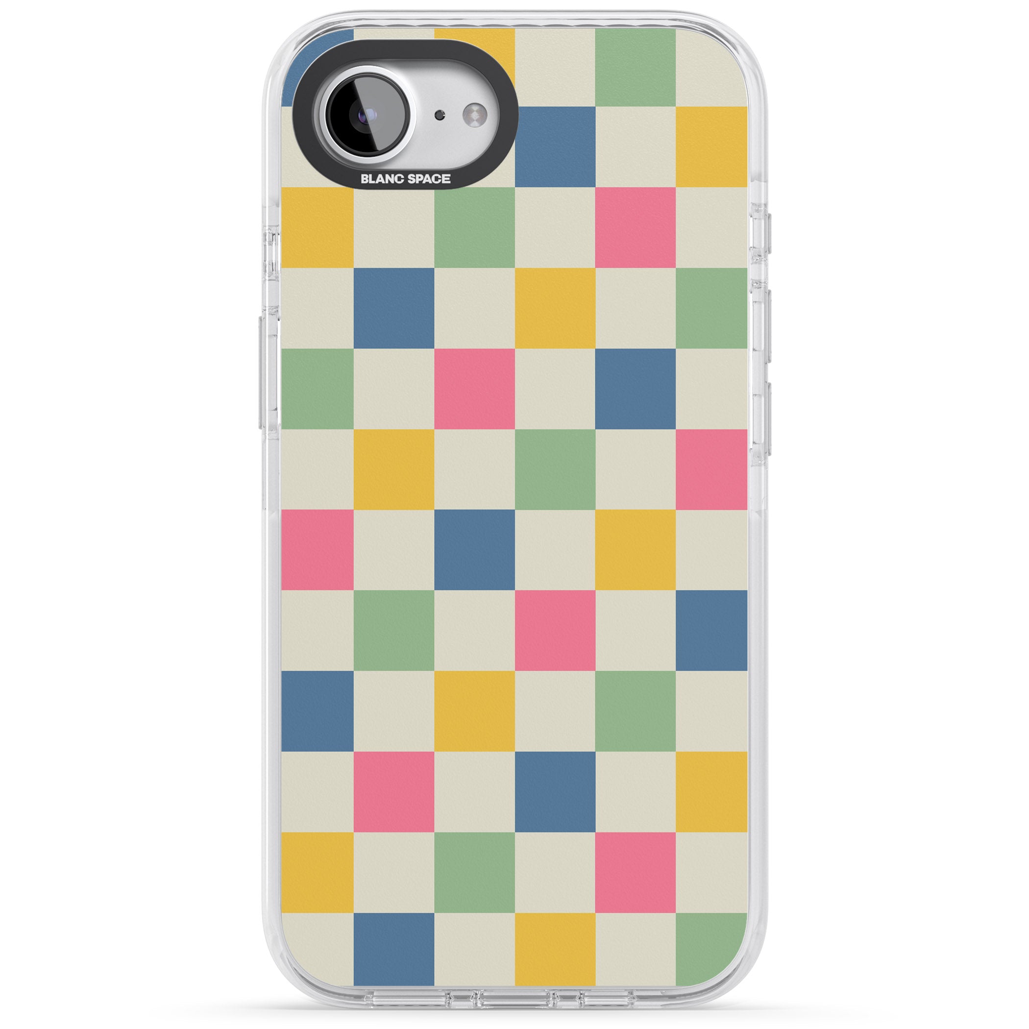 Pastel Multicolor Checkered