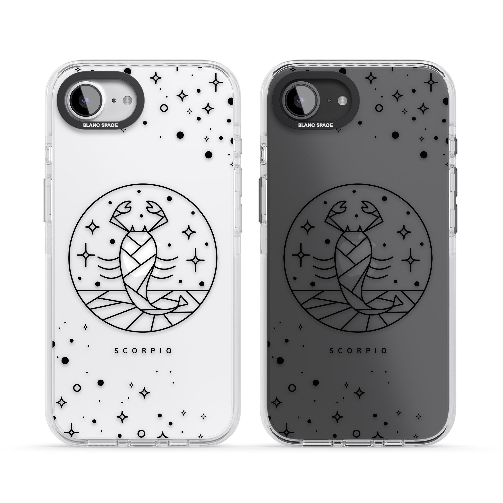 Scorpio Emblem Cosmic Design