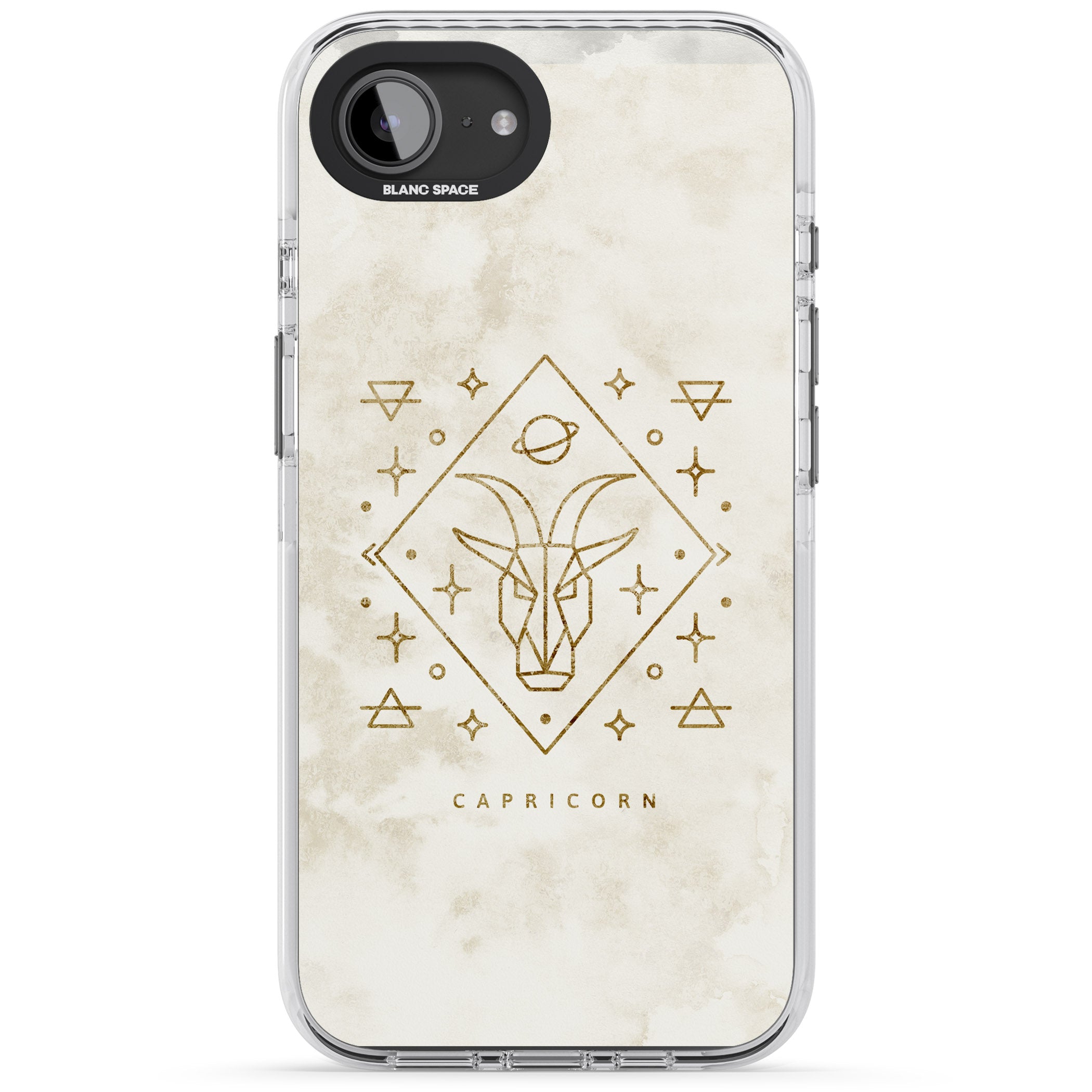 Capricorn Gold Zodiac Design