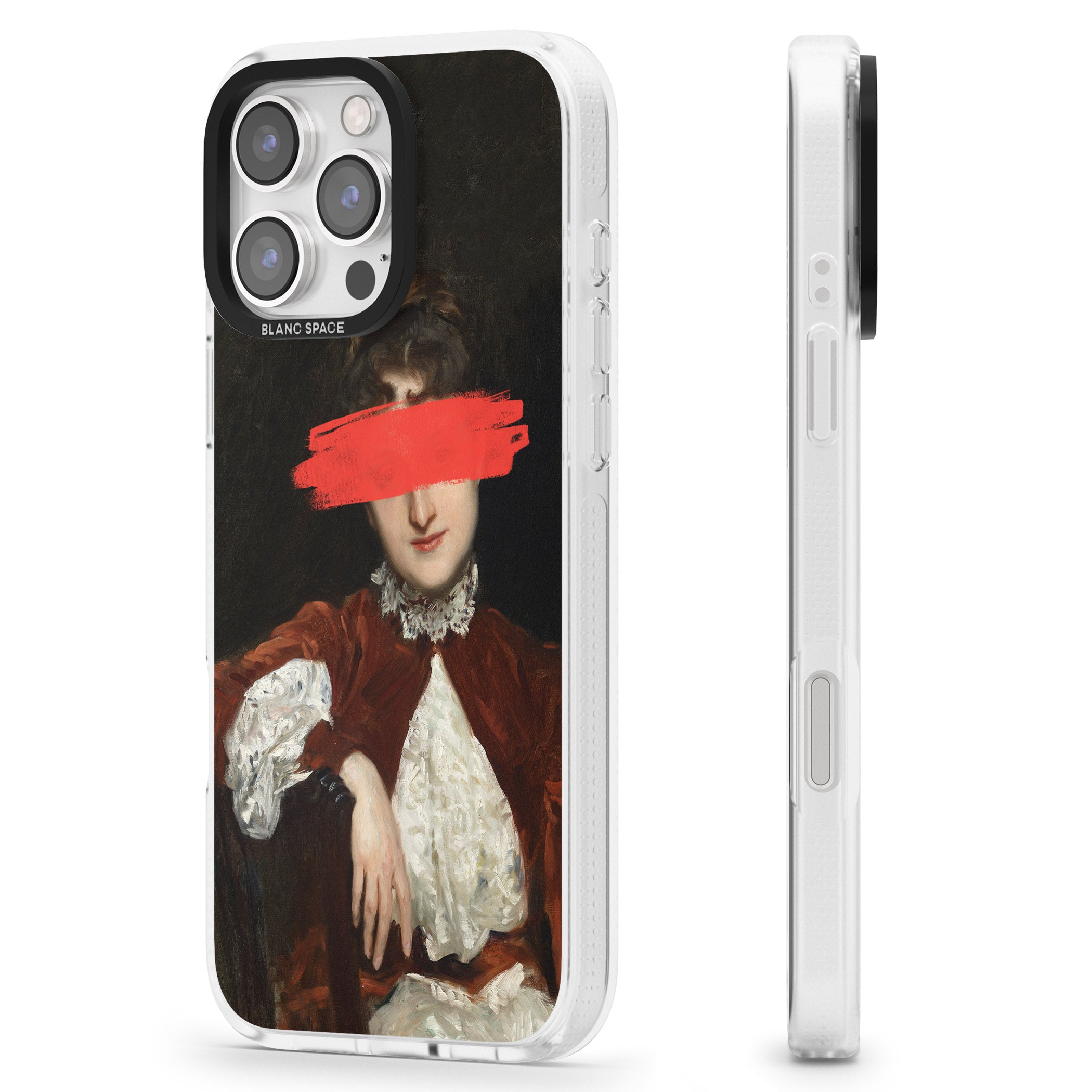 A NEW DAWN iPhone 16 Pro Max / 16 Pro Clear Case Impact Air - Blanc Space