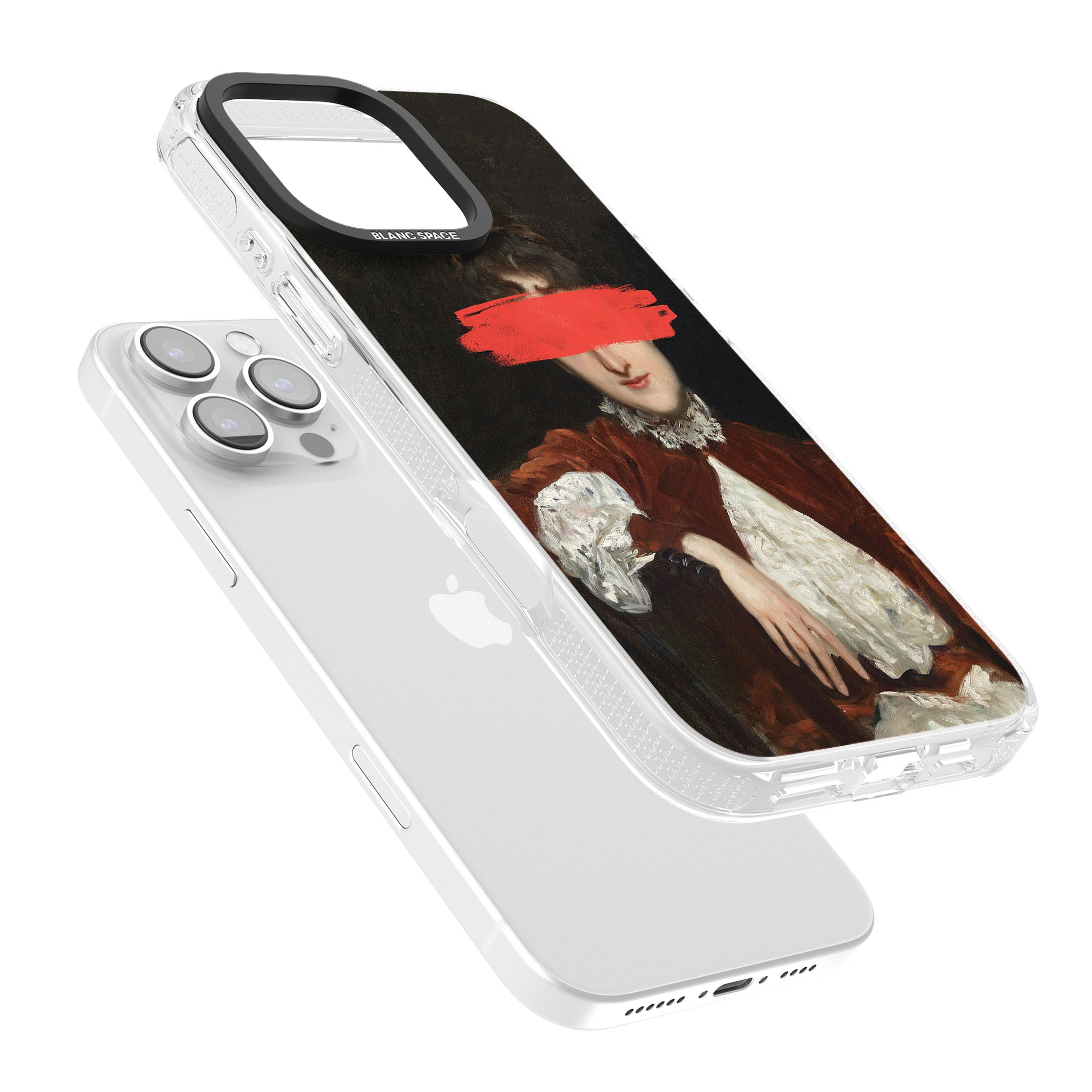 A NEW DAWN iPhone 16 Pro Max / 16 Pro Clear Case Impact Air - Blanc Space