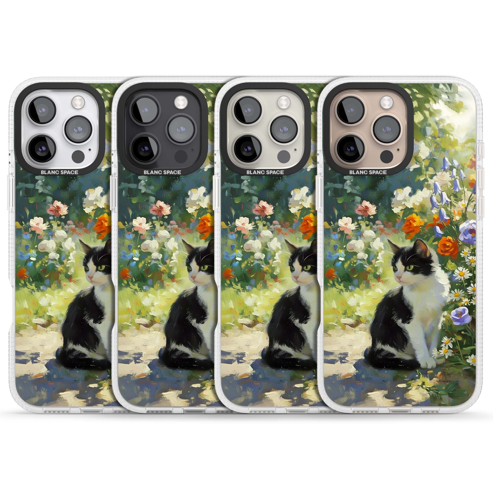 Cat In The Meadow for her iPhone case | Clear Case Impact Air case for iPhone 16 Pro, iPhone 16 Pro Max