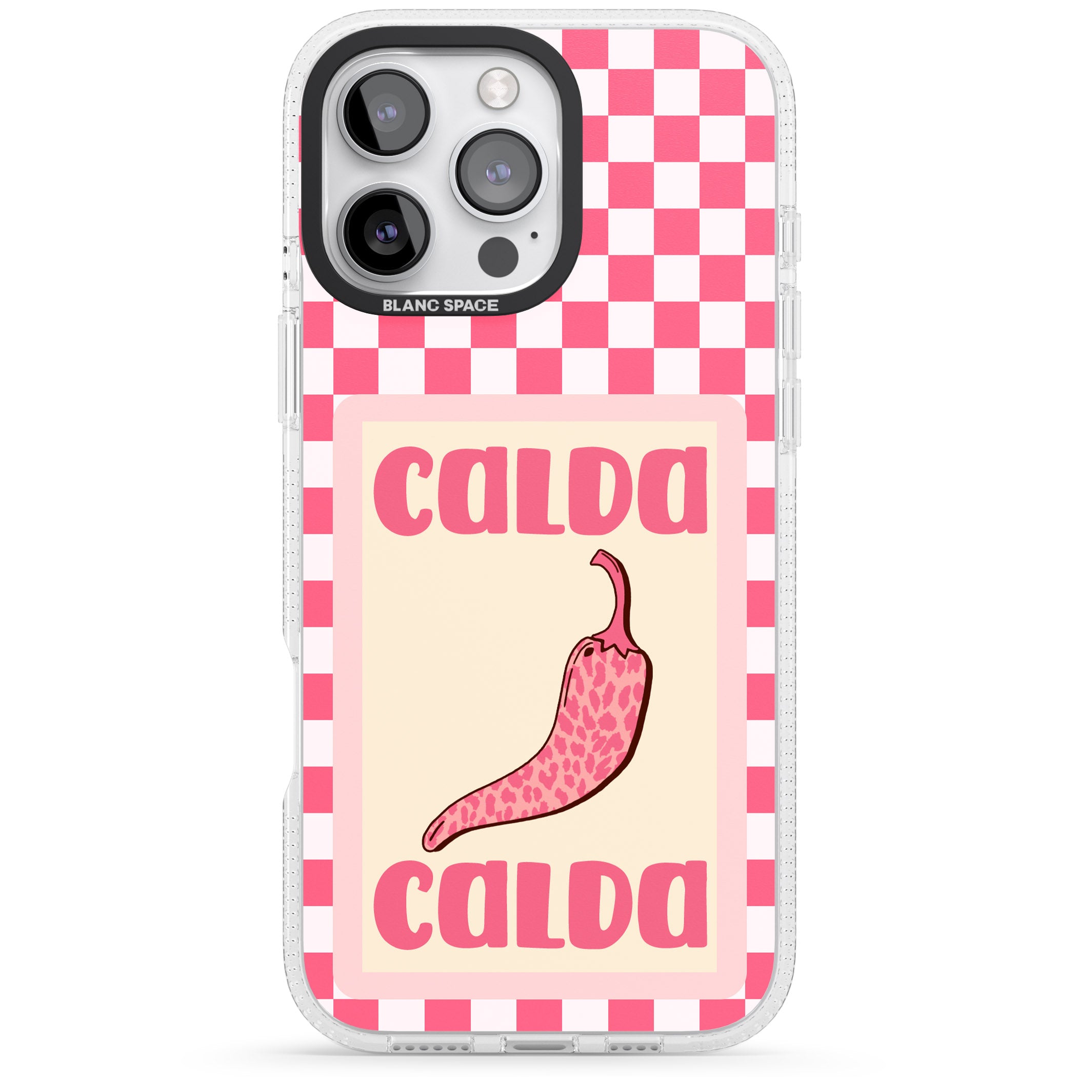 Calda iPhone 16 Pro Max / 16 Pro Clear Case Impact Air - Blanc Space