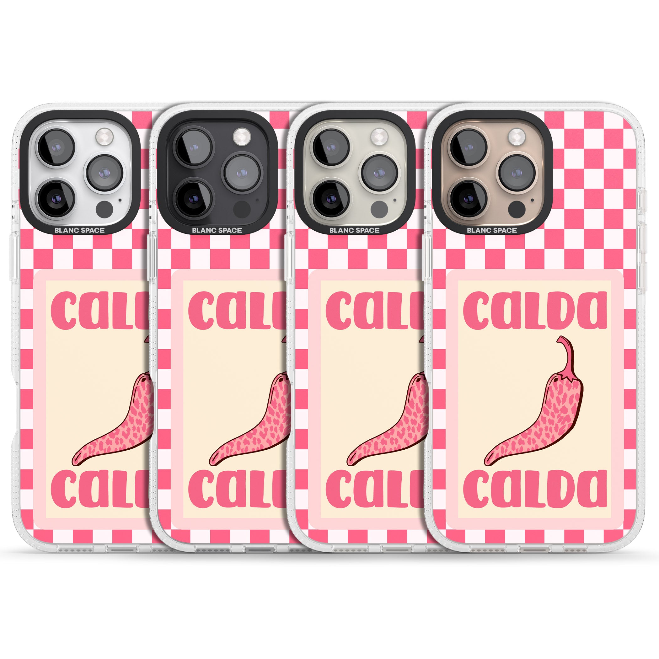 Calda iPhone 16 Pro Max / 16 Pro Clear Case Impact Air - Blanc Space