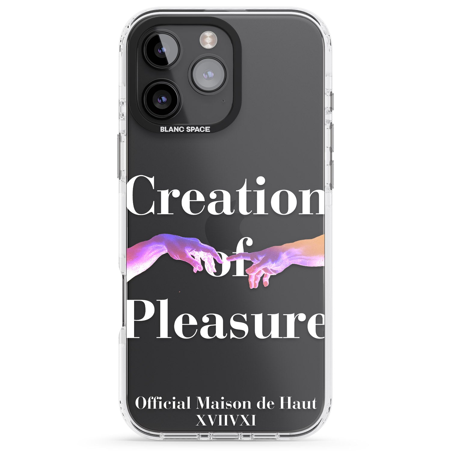iPhone 16 Pro Max Creation of Pleasure Black Impact Phone Case
