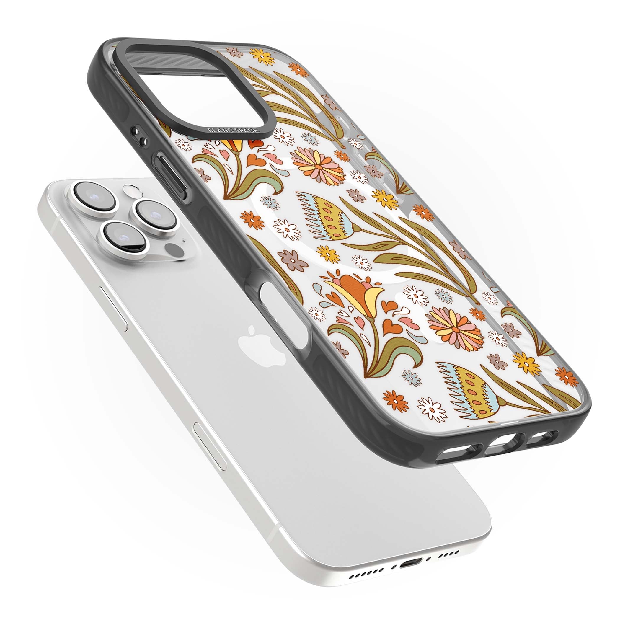 Elevate Your Phone'S Style With This Boho Celestial Sun & Eye Phone Case, Featuring A Mystical Blend Of Suns, All-Seeing Eyes, Butterflies, Stars, And