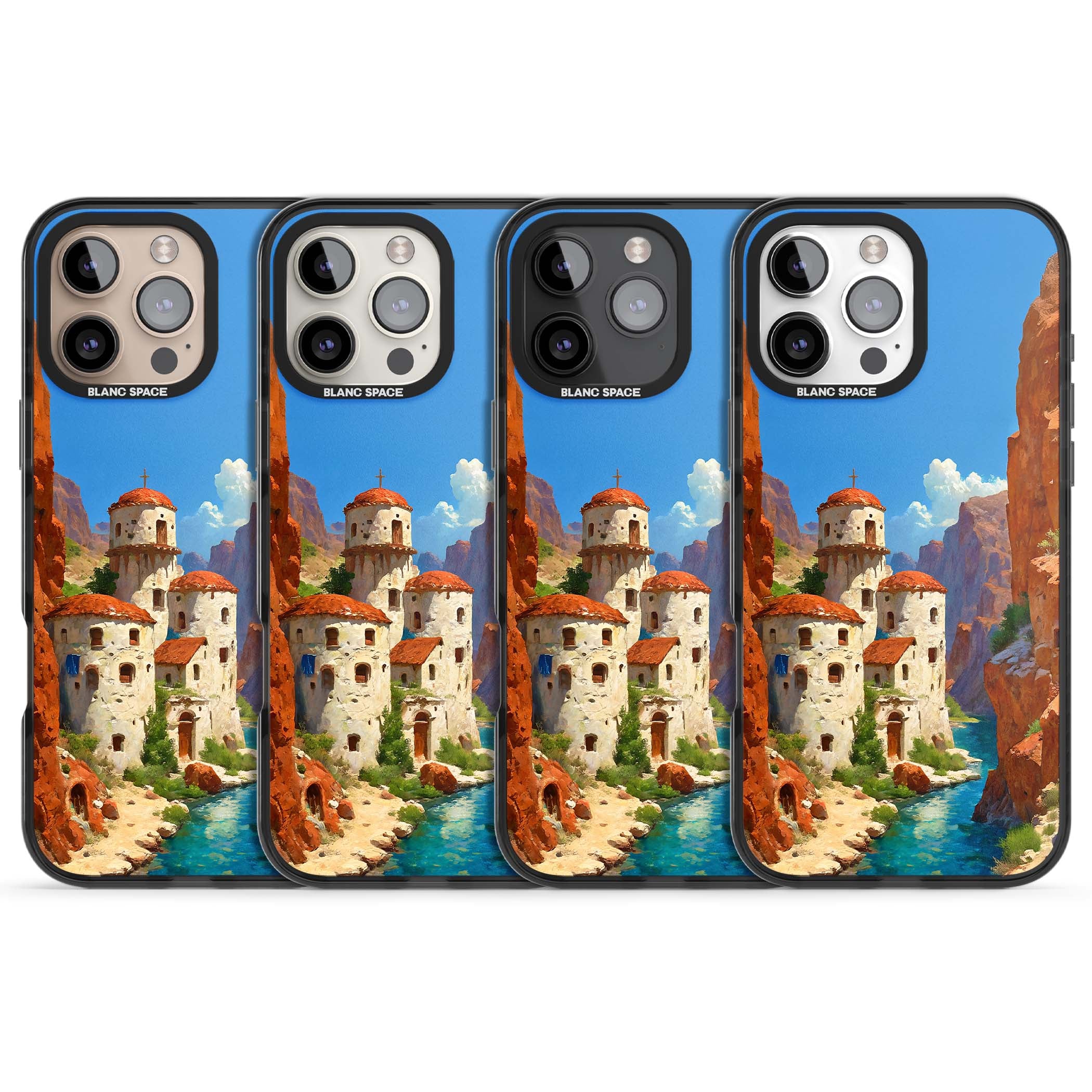 Canyon Haven for her iPhone case | Black Impact Magsafe case for iPhone 16 Pro, iPhone 16 Pro Max