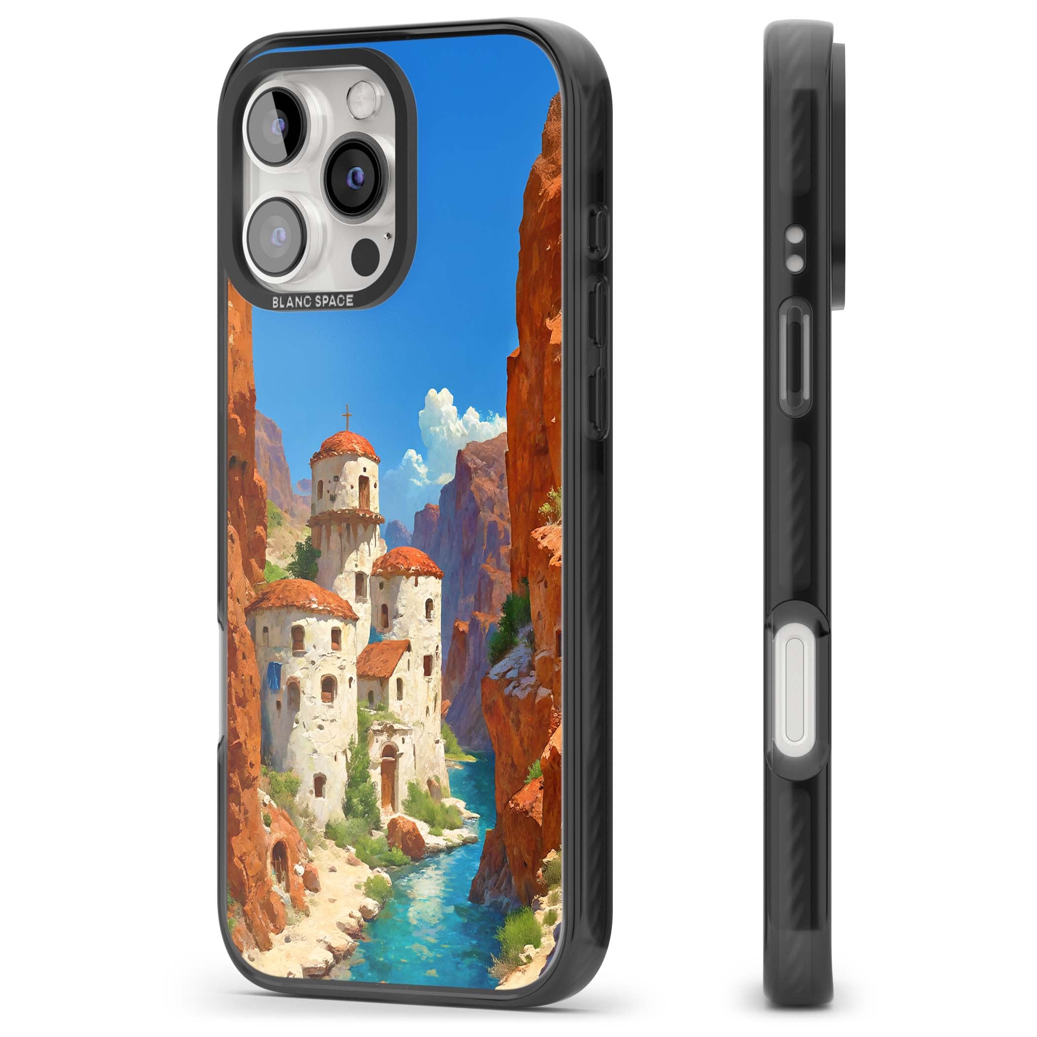 Canyon Haven for her iPhone case | Black Impact case for iPhone 16 Pro, iPhone 16 Pro Max