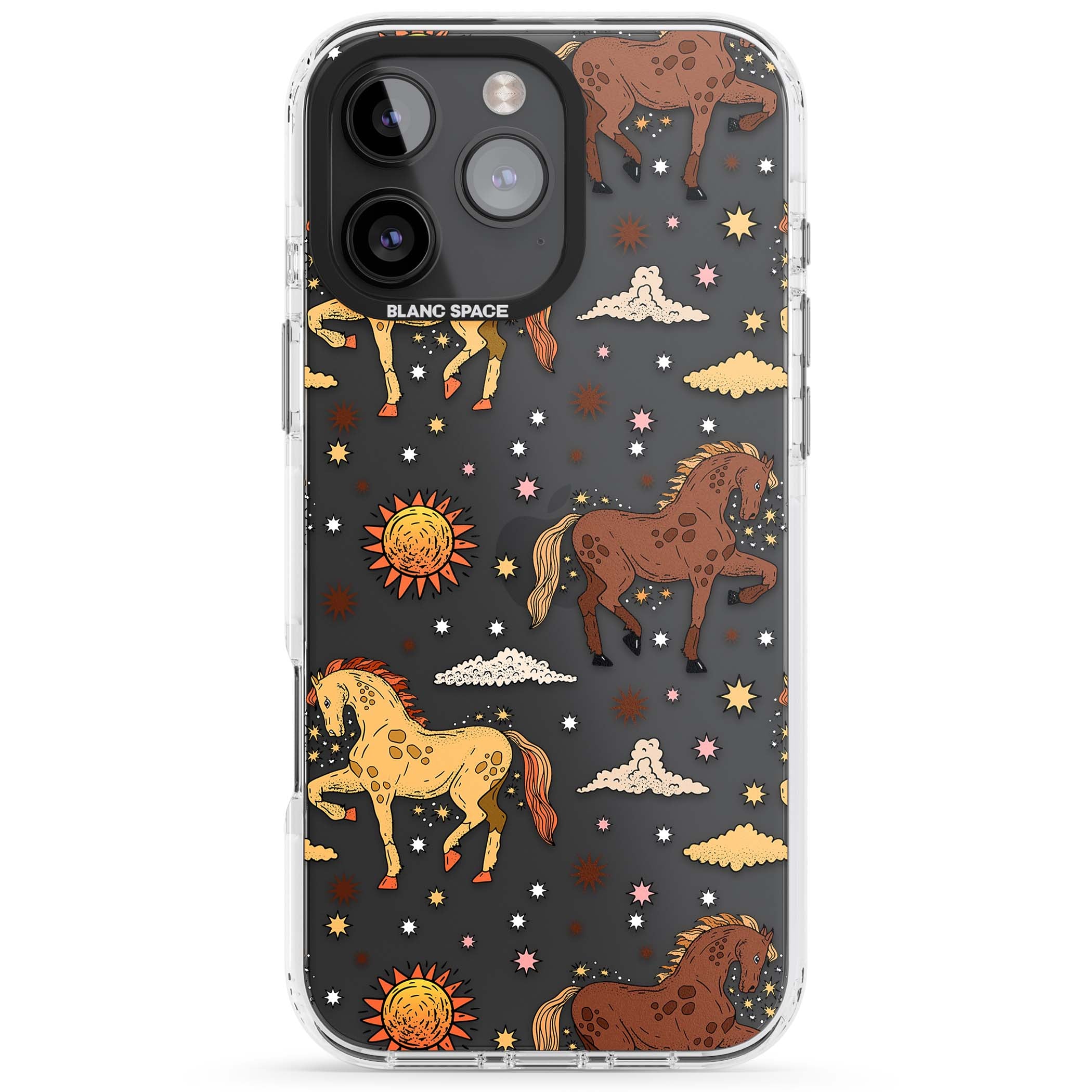 Elevate Your Phone'S Style With This Boho Celestial Sun & Eye Phone Case, Featuring A Mystical Blend Of Suns, All-Seeing Eyes, Butterflies, Stars, And