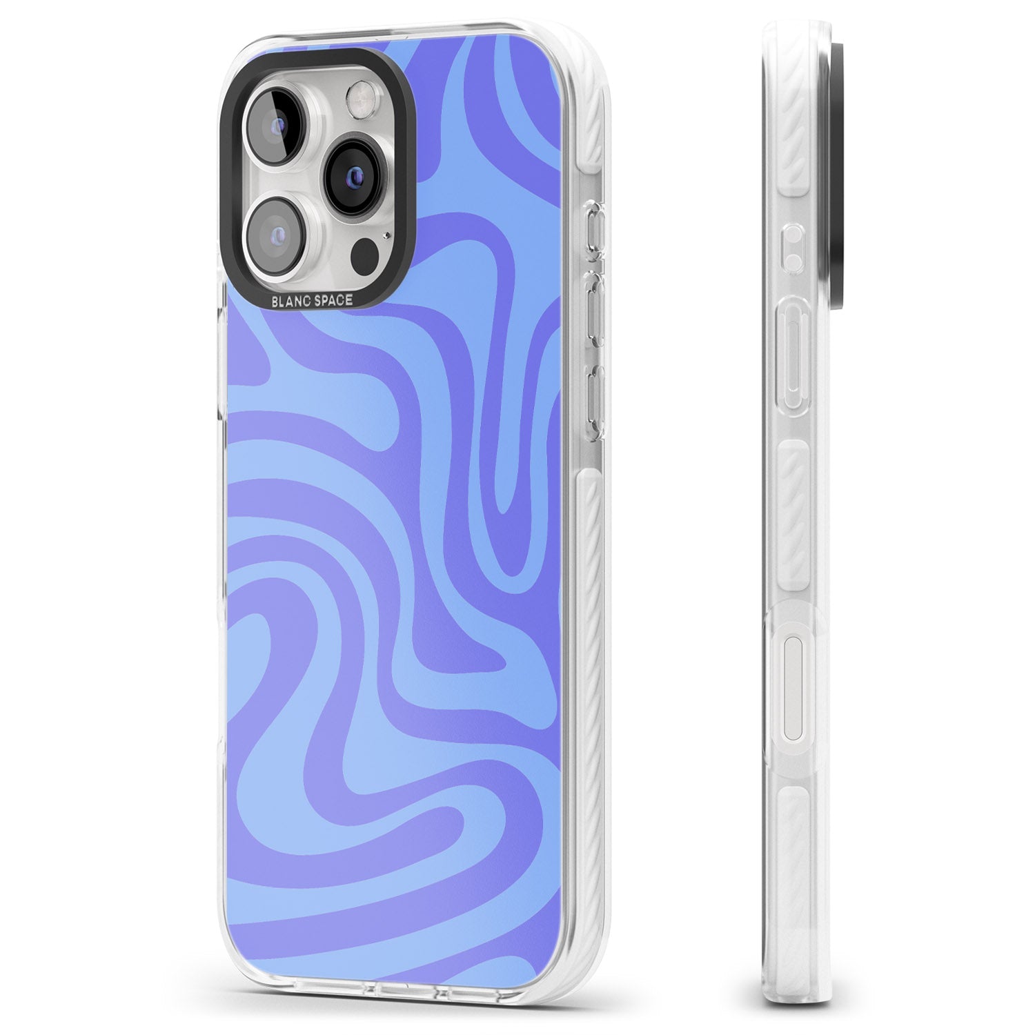 iPhone 16 Pro Max Tranquil Waves Black Impact Phone Case
