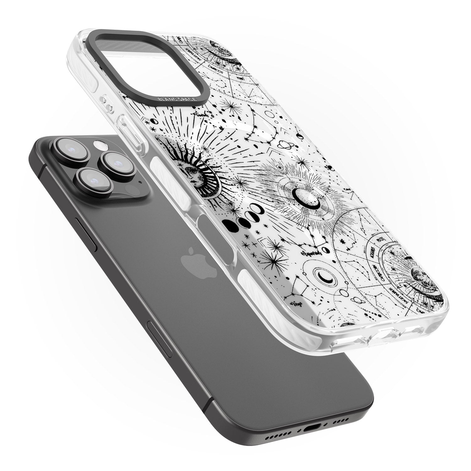 iPhone 16 Pro Max Suns & Constellations Astrological Black Impact Phone Case