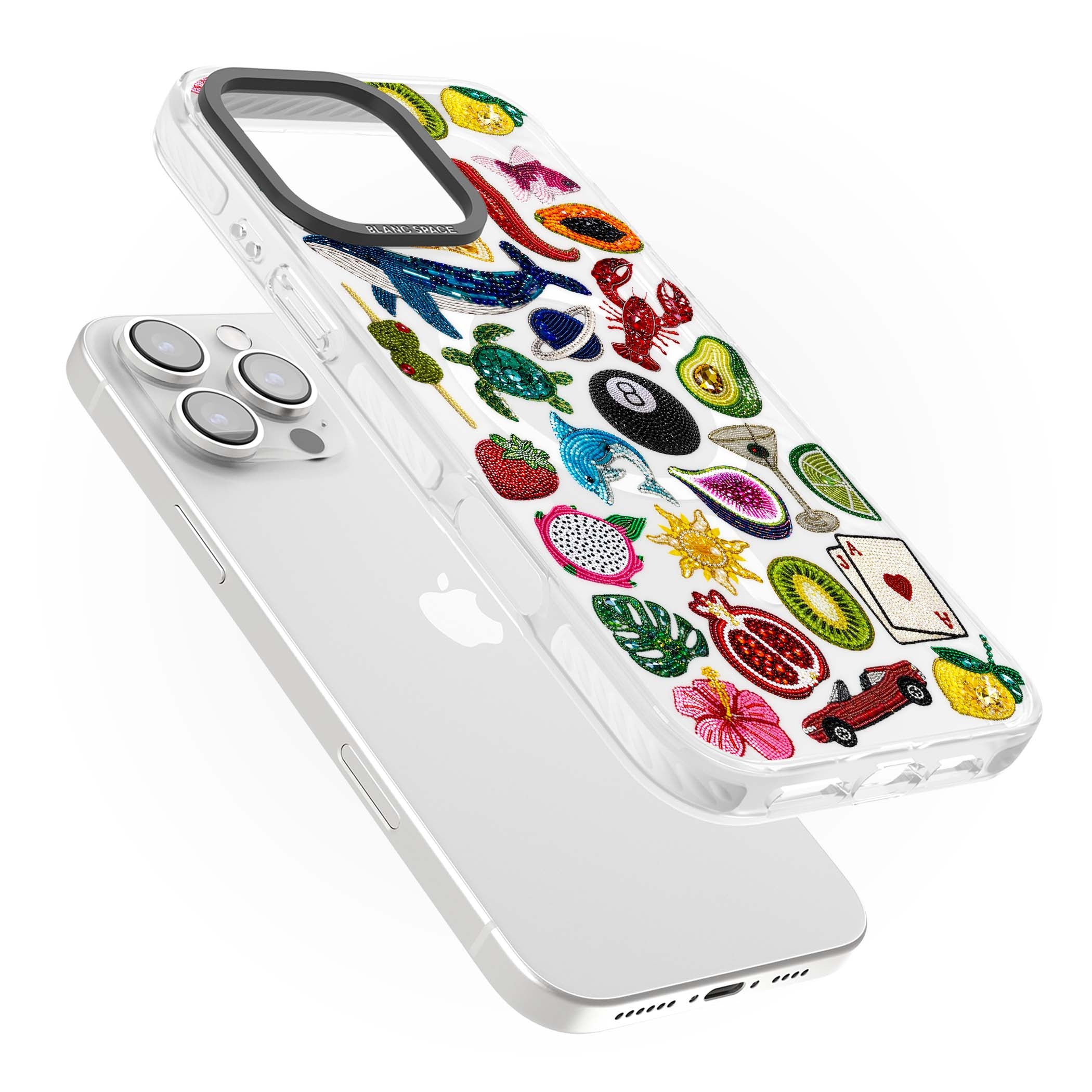 Beaded Mix cute iPhone case | Impact Magsafe case for iPhone 16 Pro, iPhone 16 Pro Max