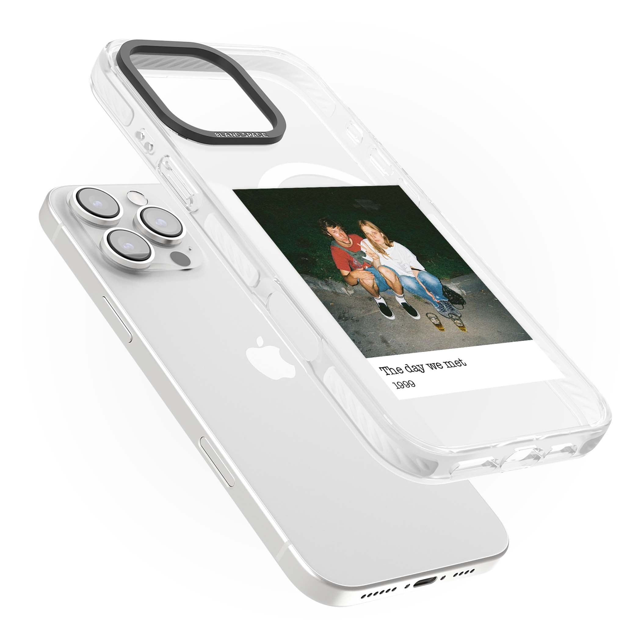 Photo Memory minimal iPhone case | Impact Magsafe case for iPhone 16 Pro, iPhone 16 Pro Max