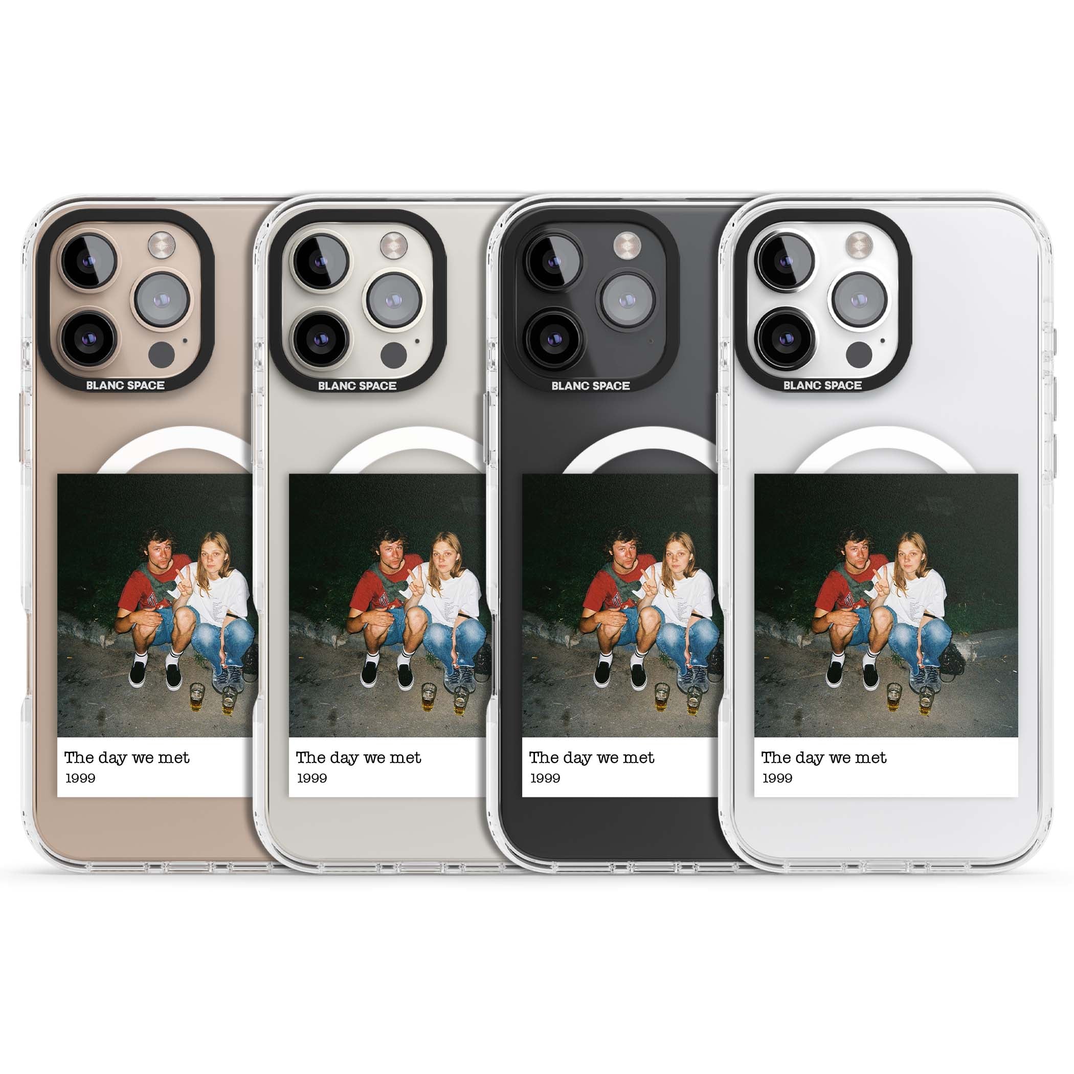 Photo Memory minimal iPhone case | Impact Magsafe case for iPhone 16 Pro, iPhone 16 Pro Max