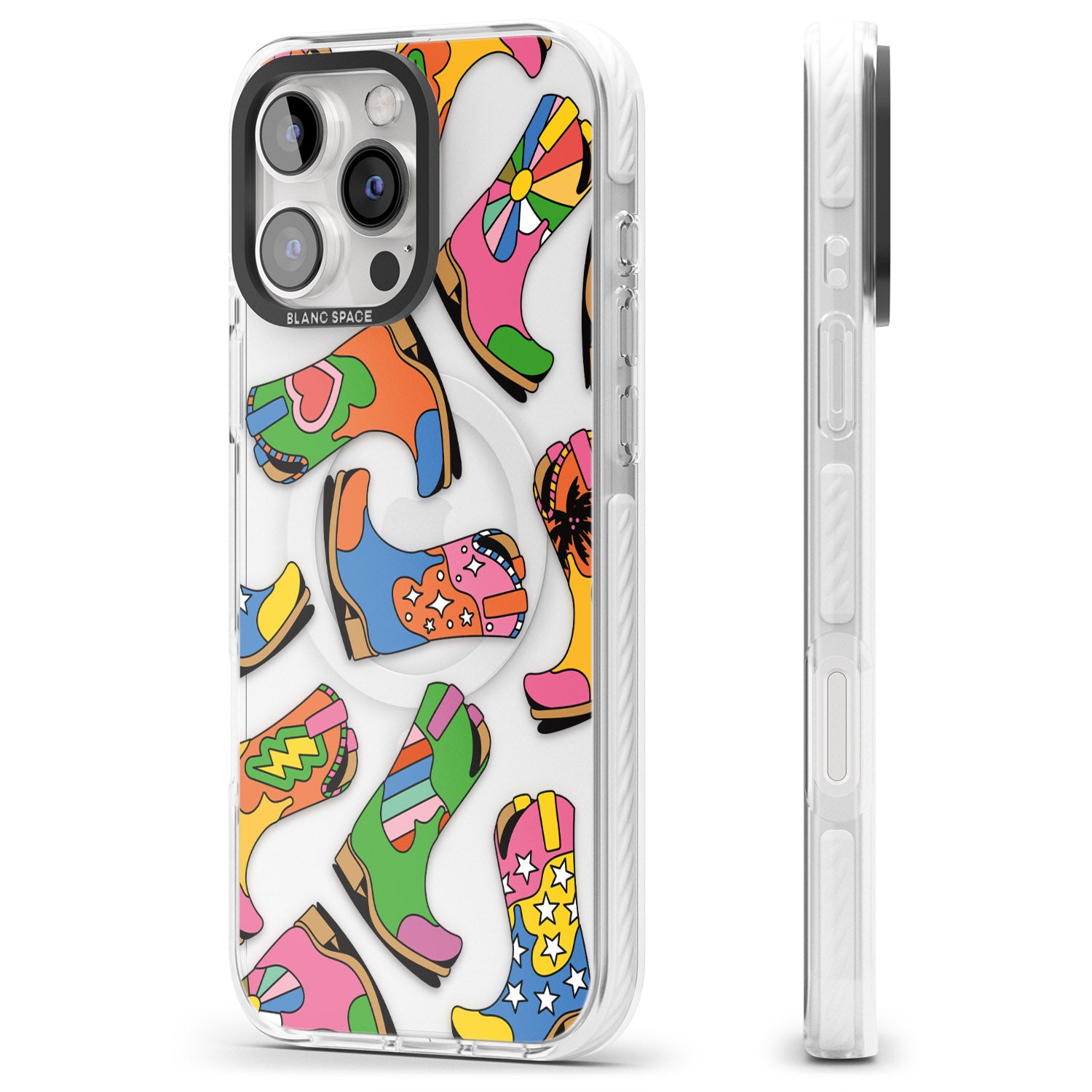 iPhone 16 Pro Max Starburst Boots Black Impact Phone Case