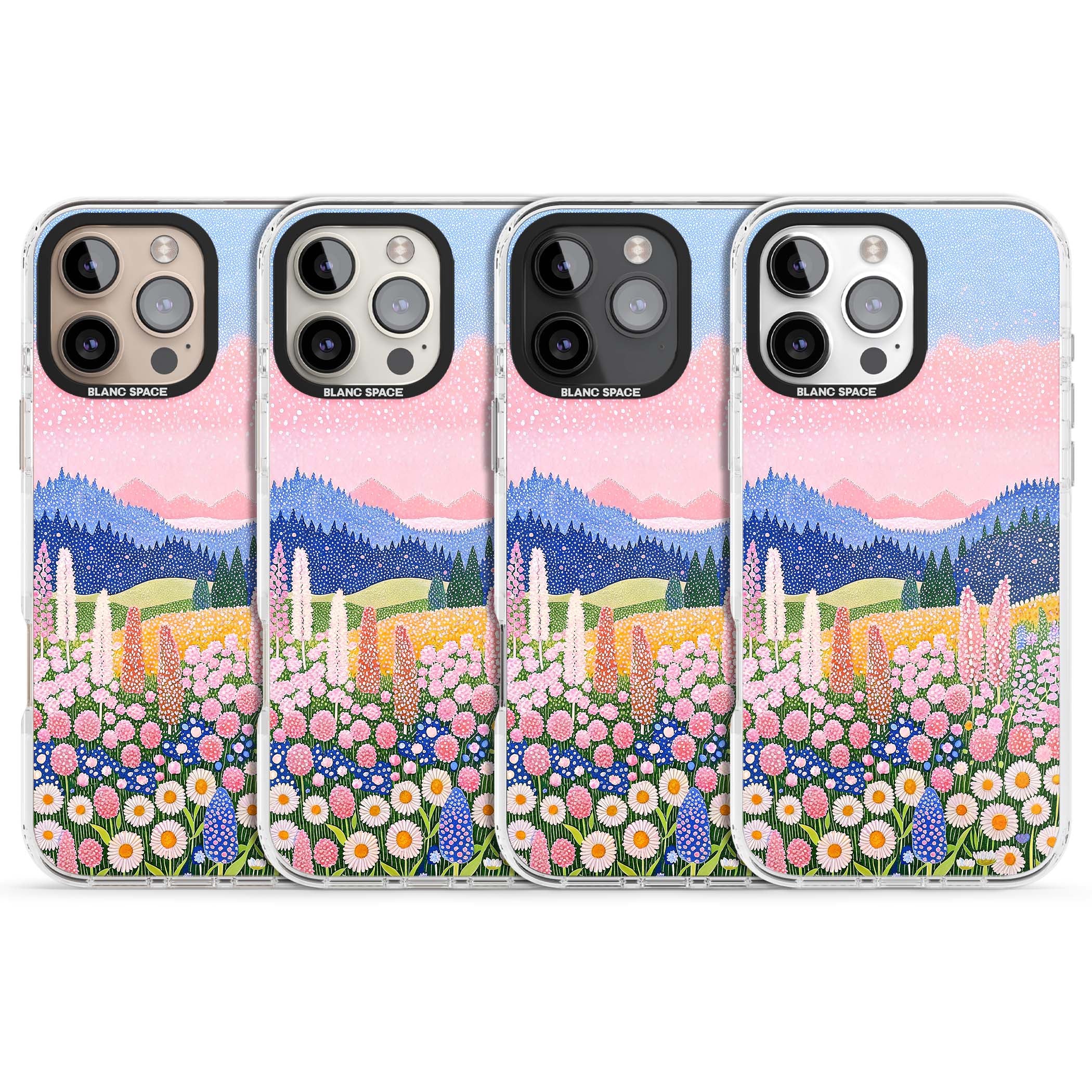 Valley Horizon cottagecore iPhone case | Impact Magsafe case for iPhone 16 Pro, iPhone 16 Pro Max