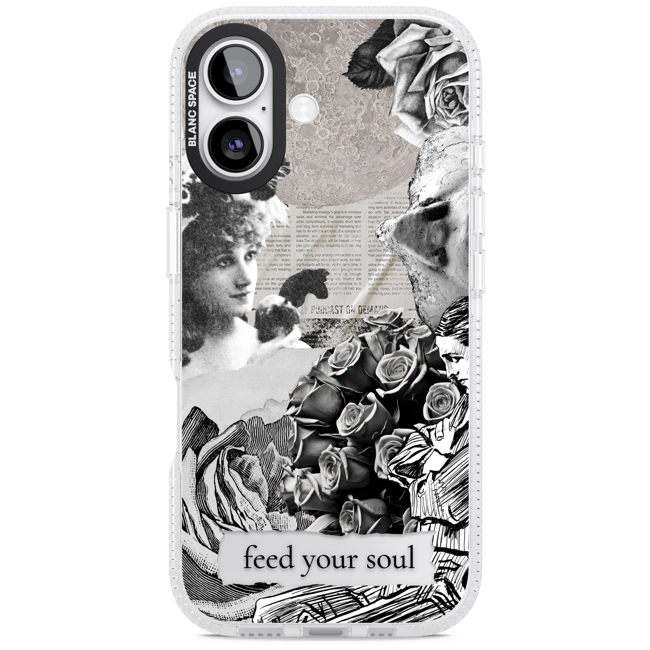 Feed Your Soul iPhone 17 Impact Air Clear Phone Case